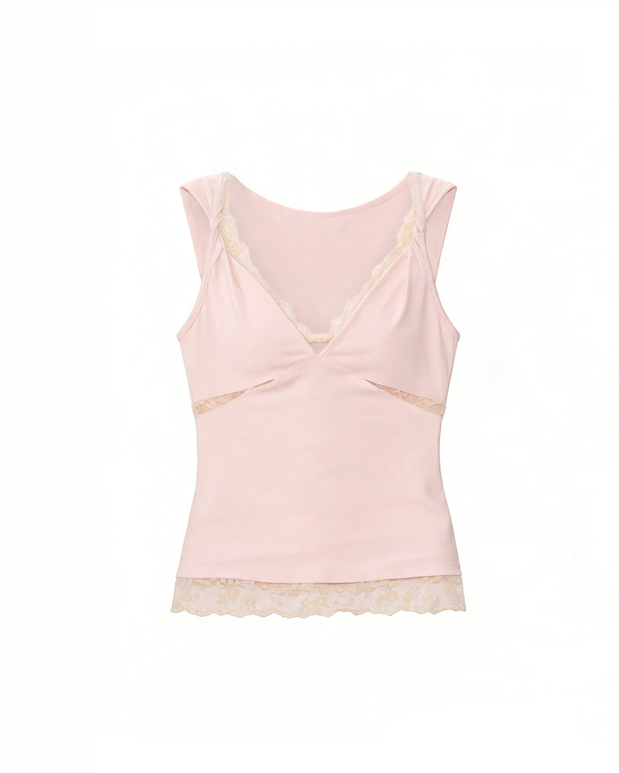 THE NEVERMORE Lace-Trim Twist-Sleeve Top