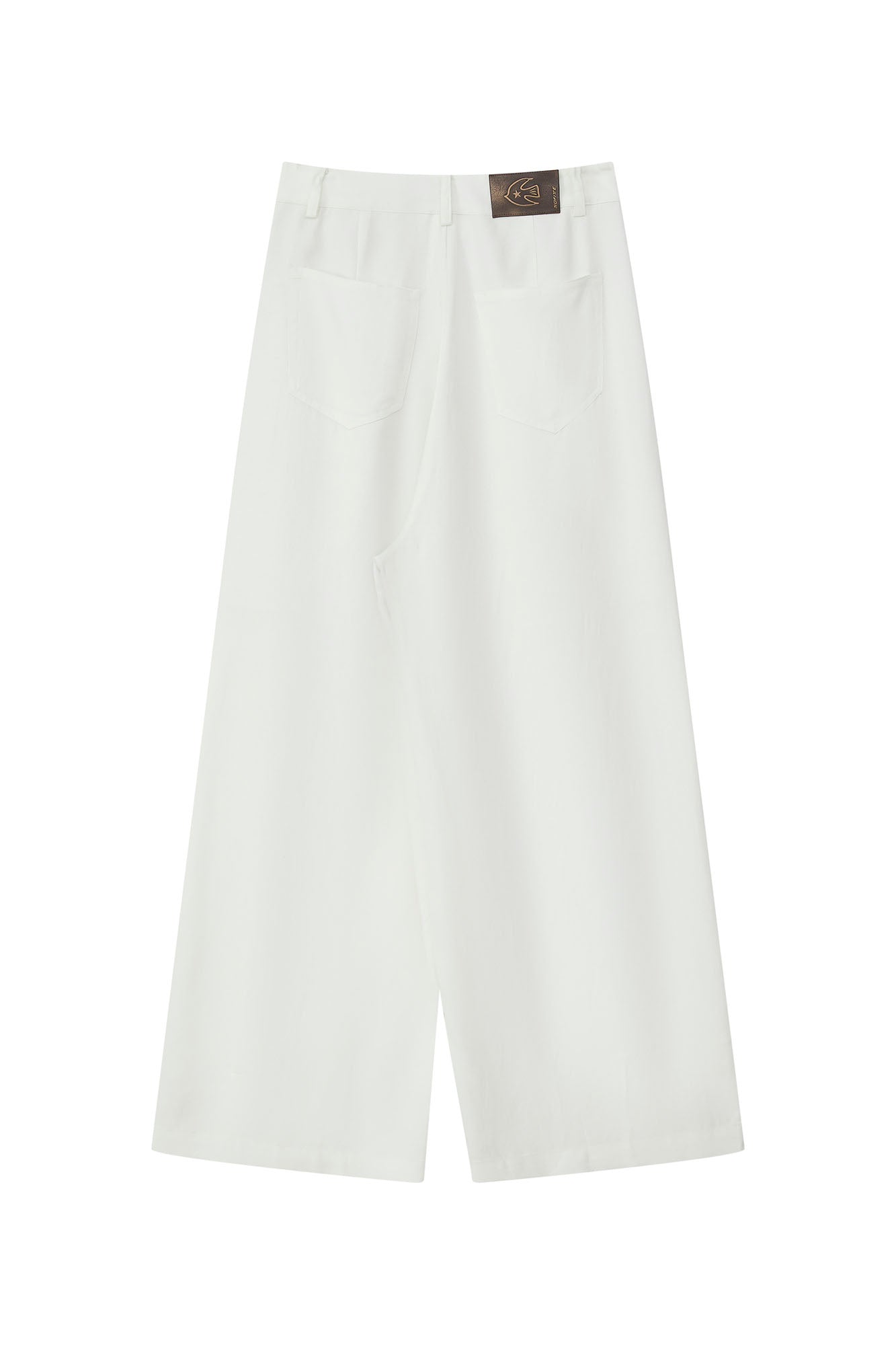 SOFITTE Essential Tencel-Linen Patch Straight-Leg Pants