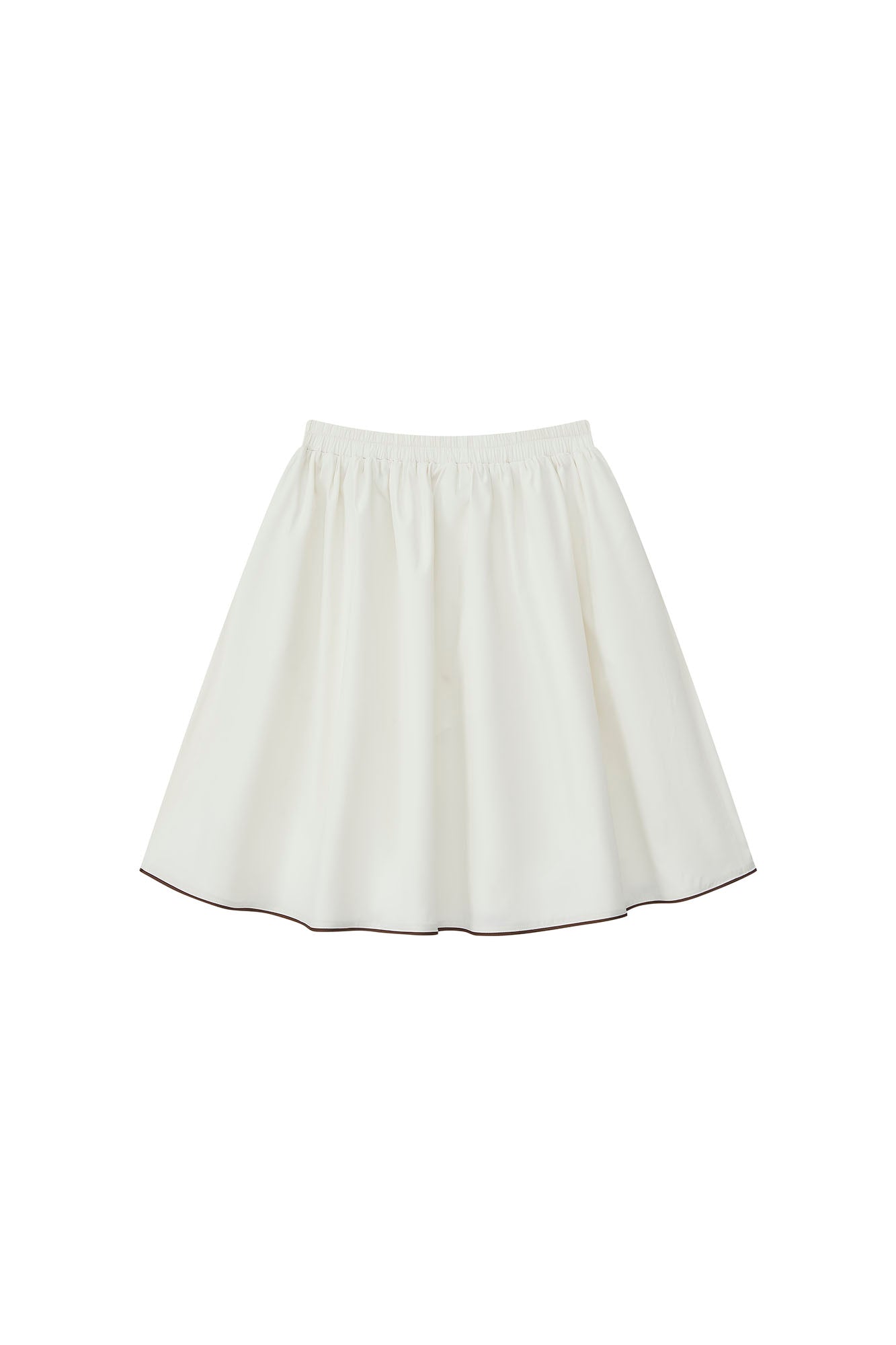 SOFITTE Contrast Motif Mini Skirt