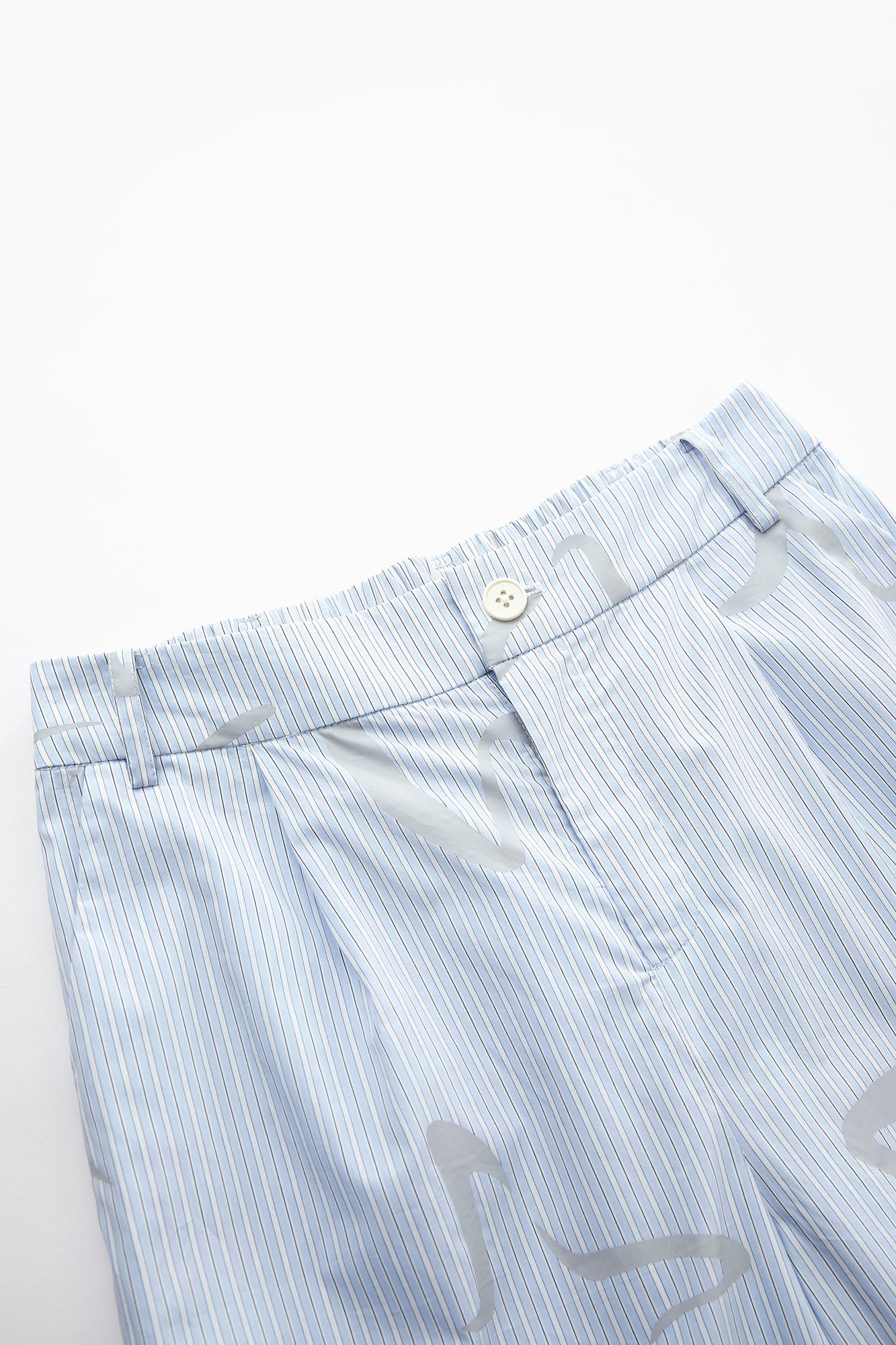 SOFITTE Striped Graphic Straight-Leg Pants