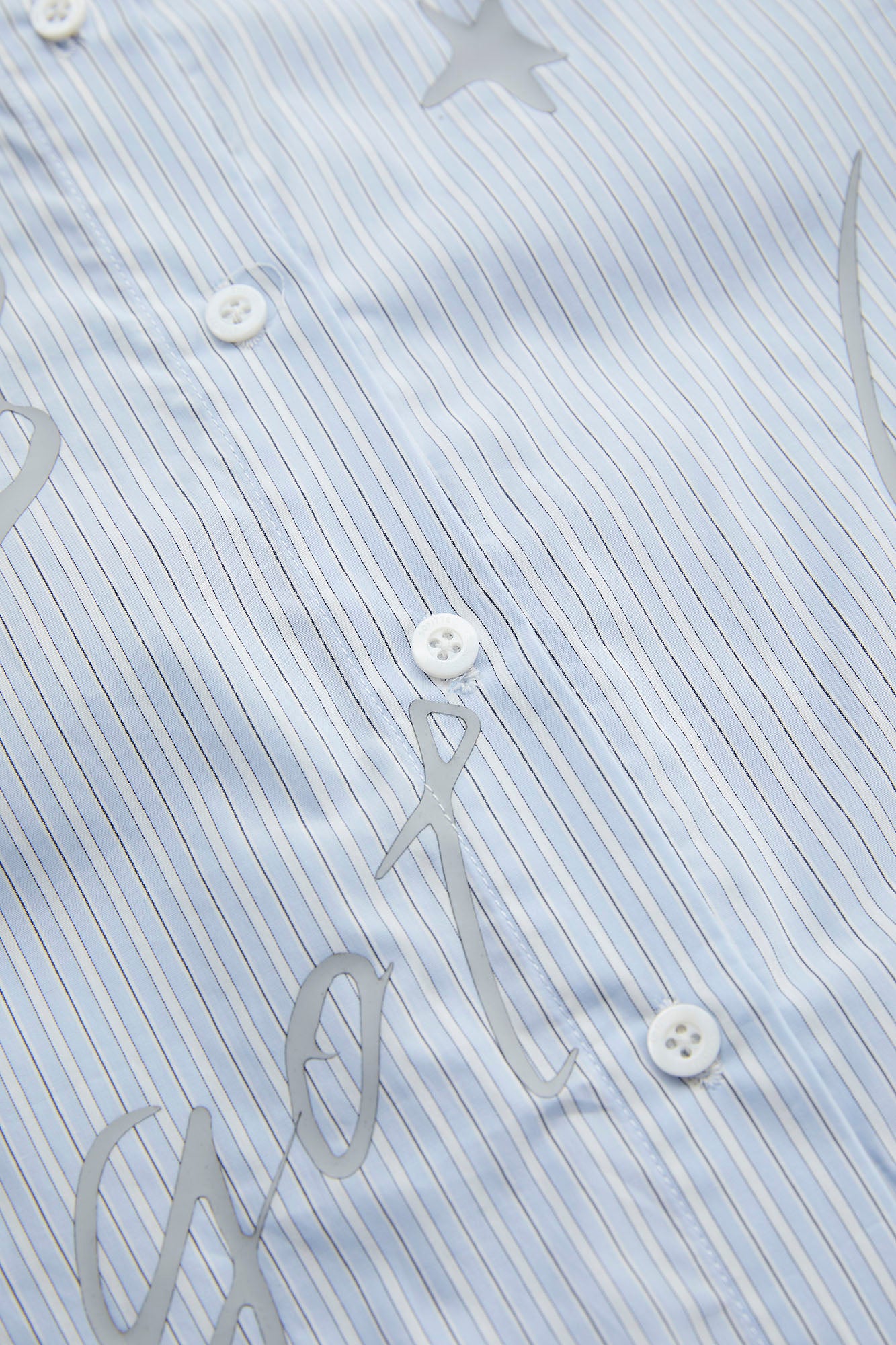 SOFITTE Striped Graphic Half Shirt