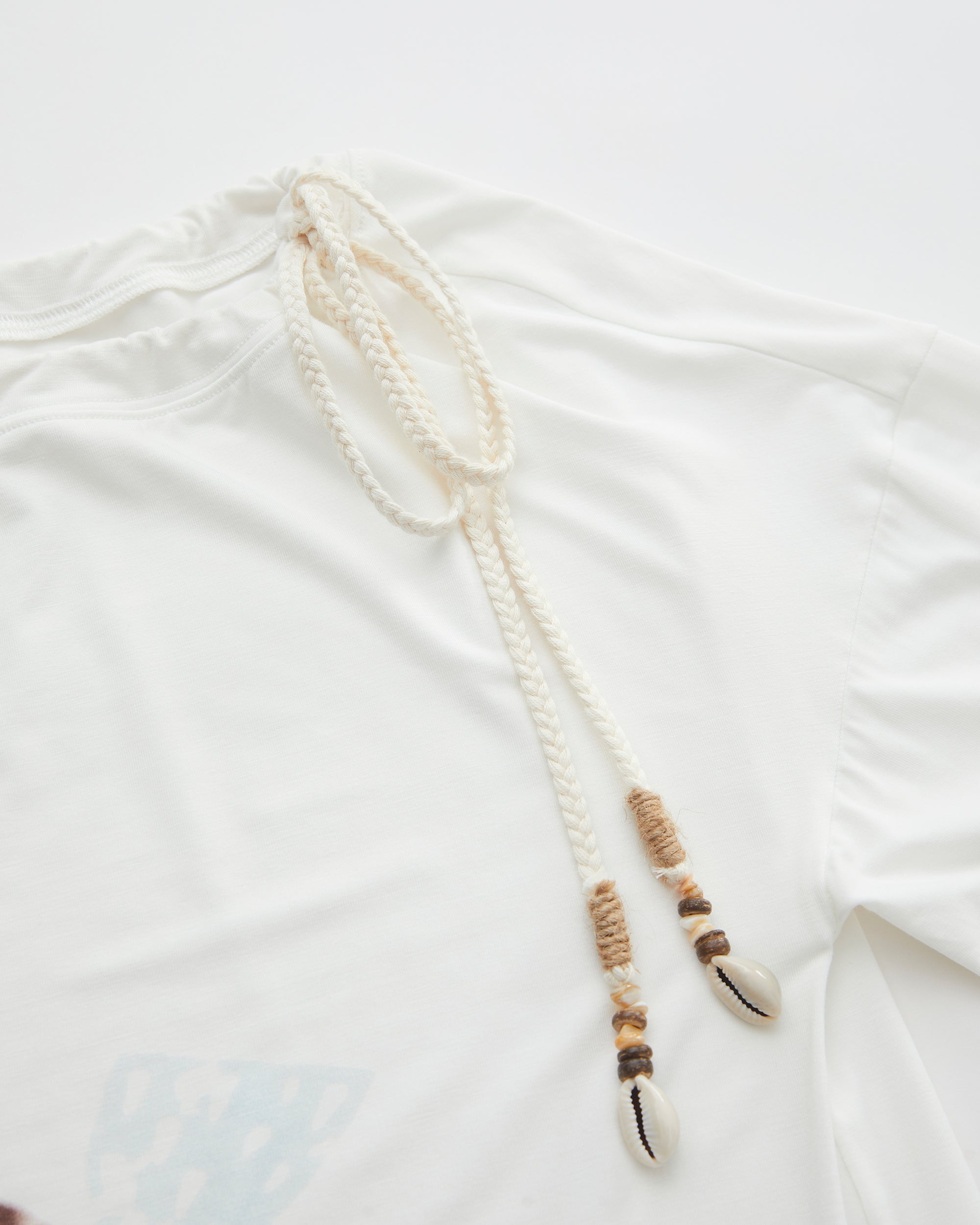 SOFITTE Graphic One-Shoulder Long-Sleeve Tee