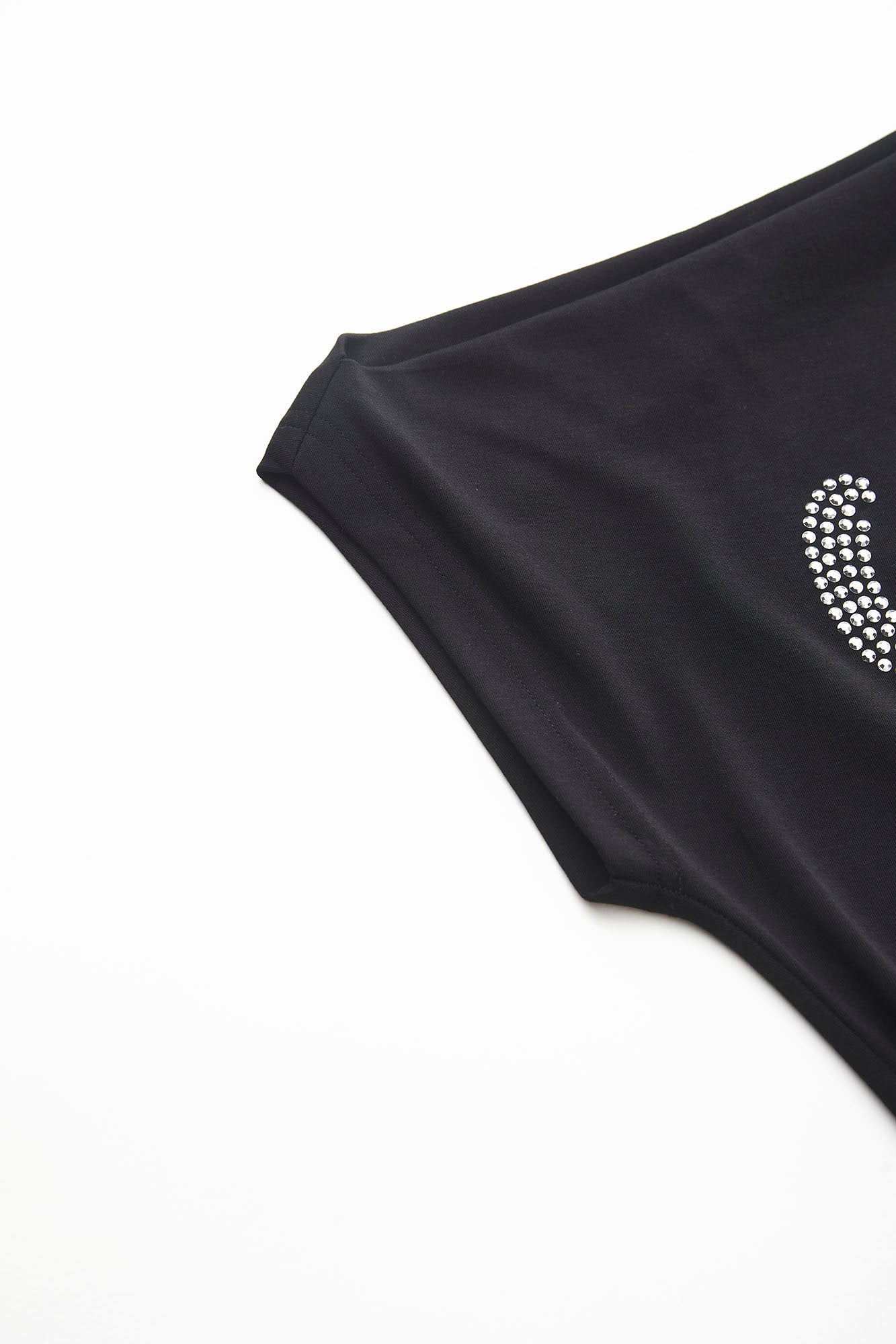 SOFITTE Diamond LOGO Asymmetrical Shoulder Tee