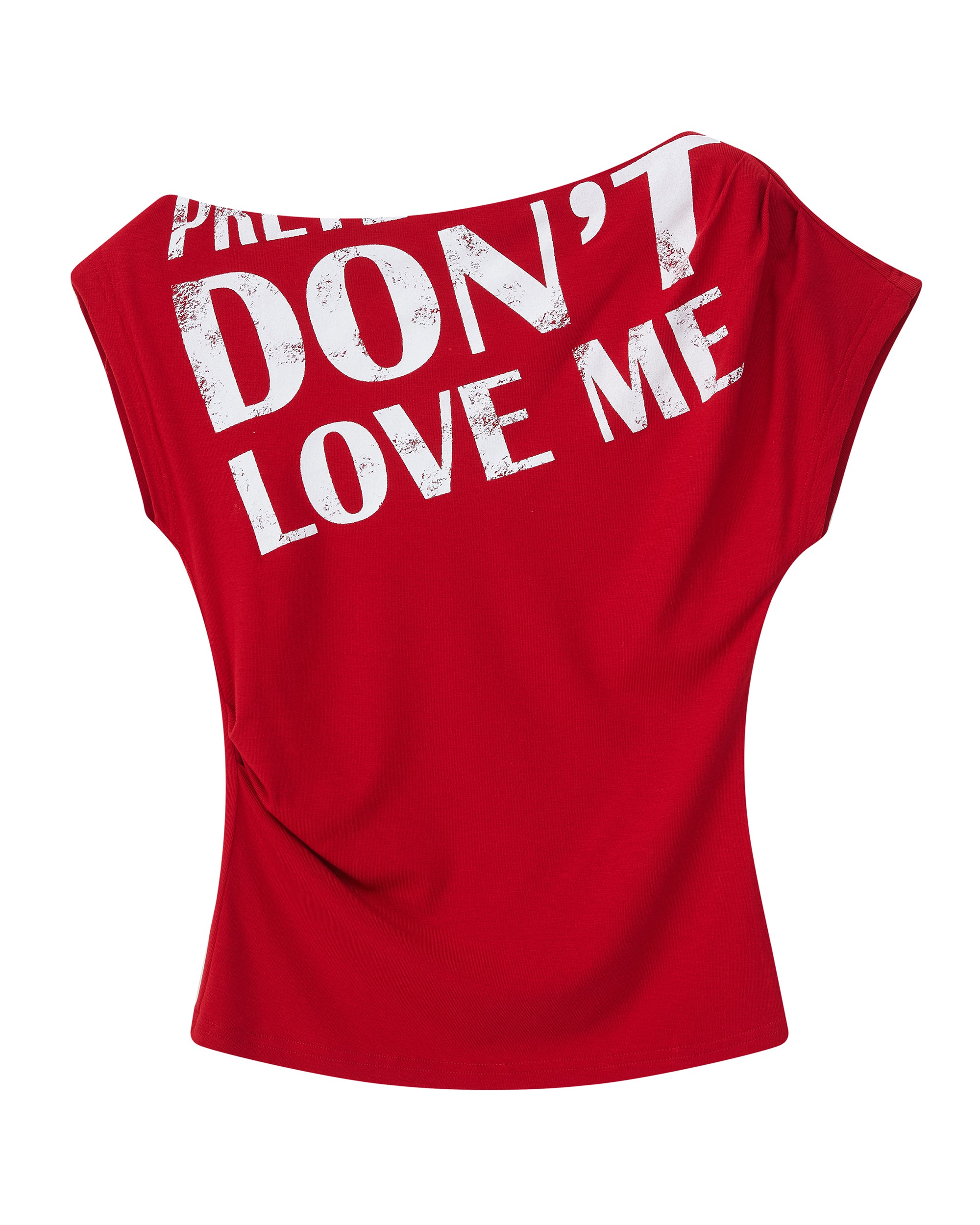 SOFITTE Graphic One-Shoulder Tee