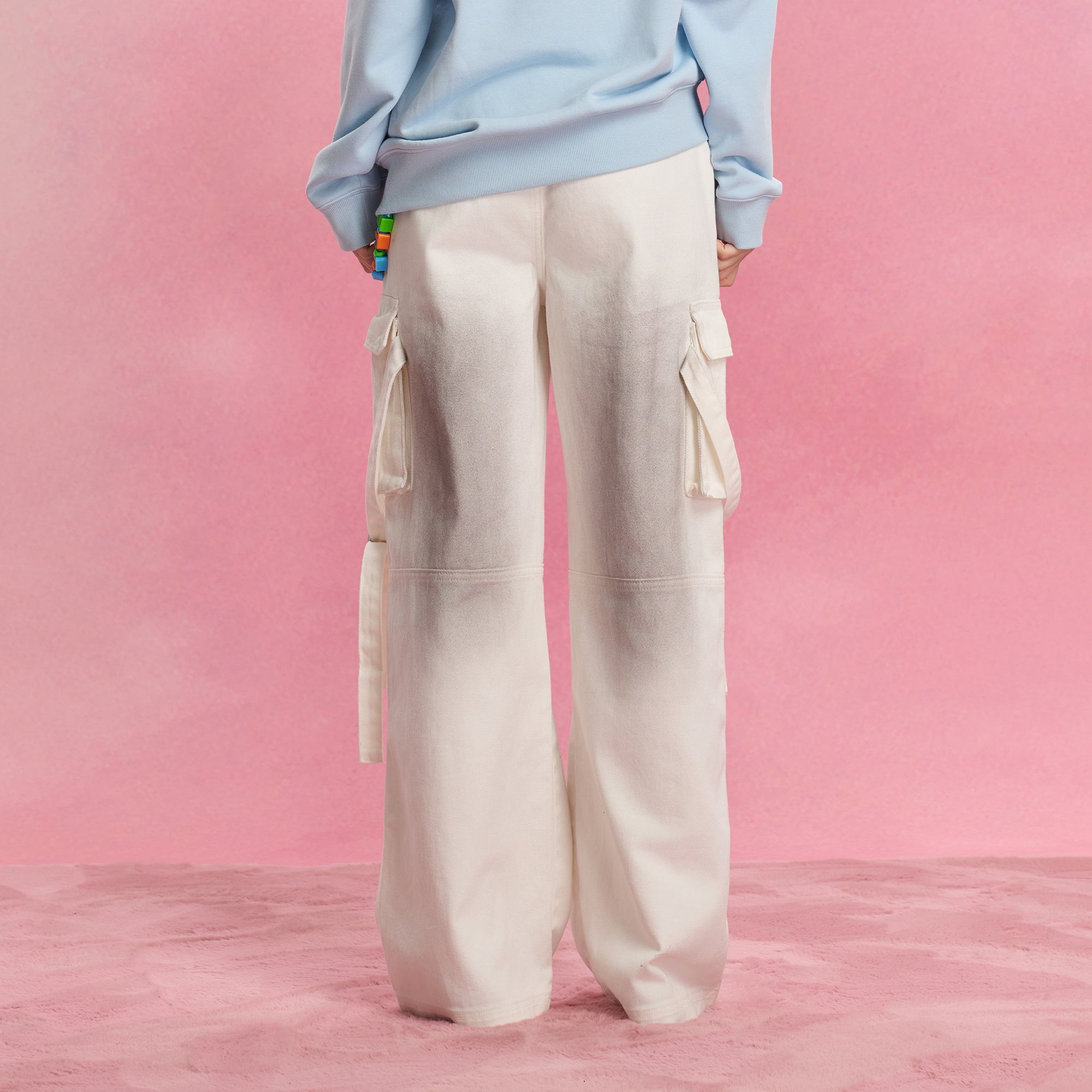 SOFITTE Dirty Fade Utility Strap Cargo Pants