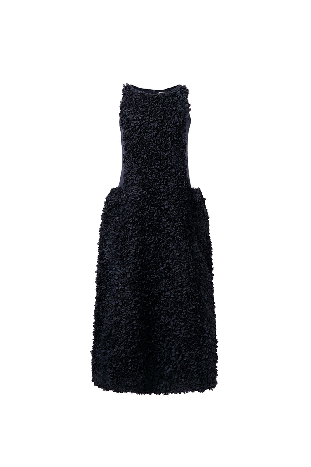 CHICCHICK Floral Petal-Embroidered Dress