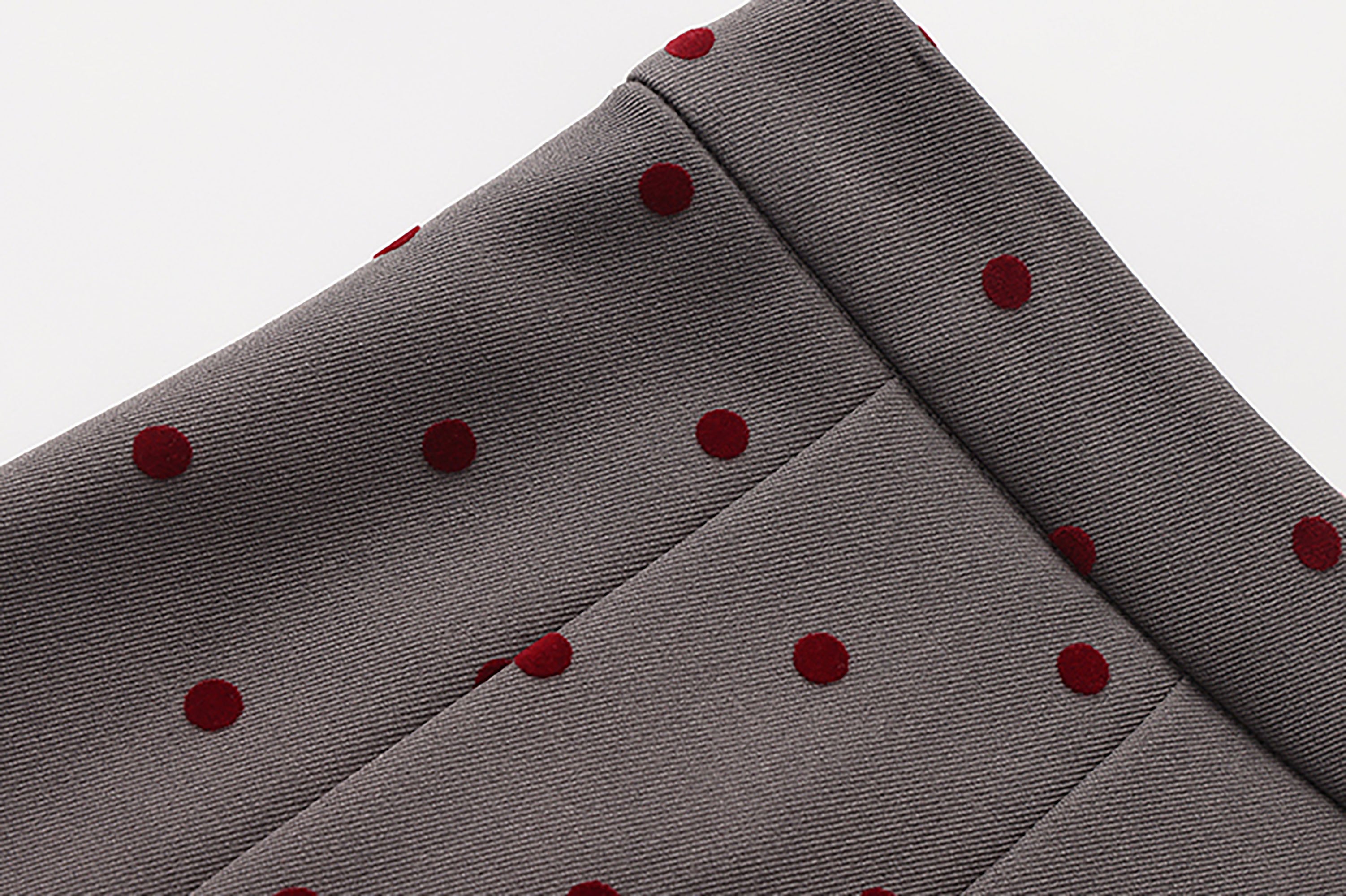 NOESE Polka Dot Pleated Skirt