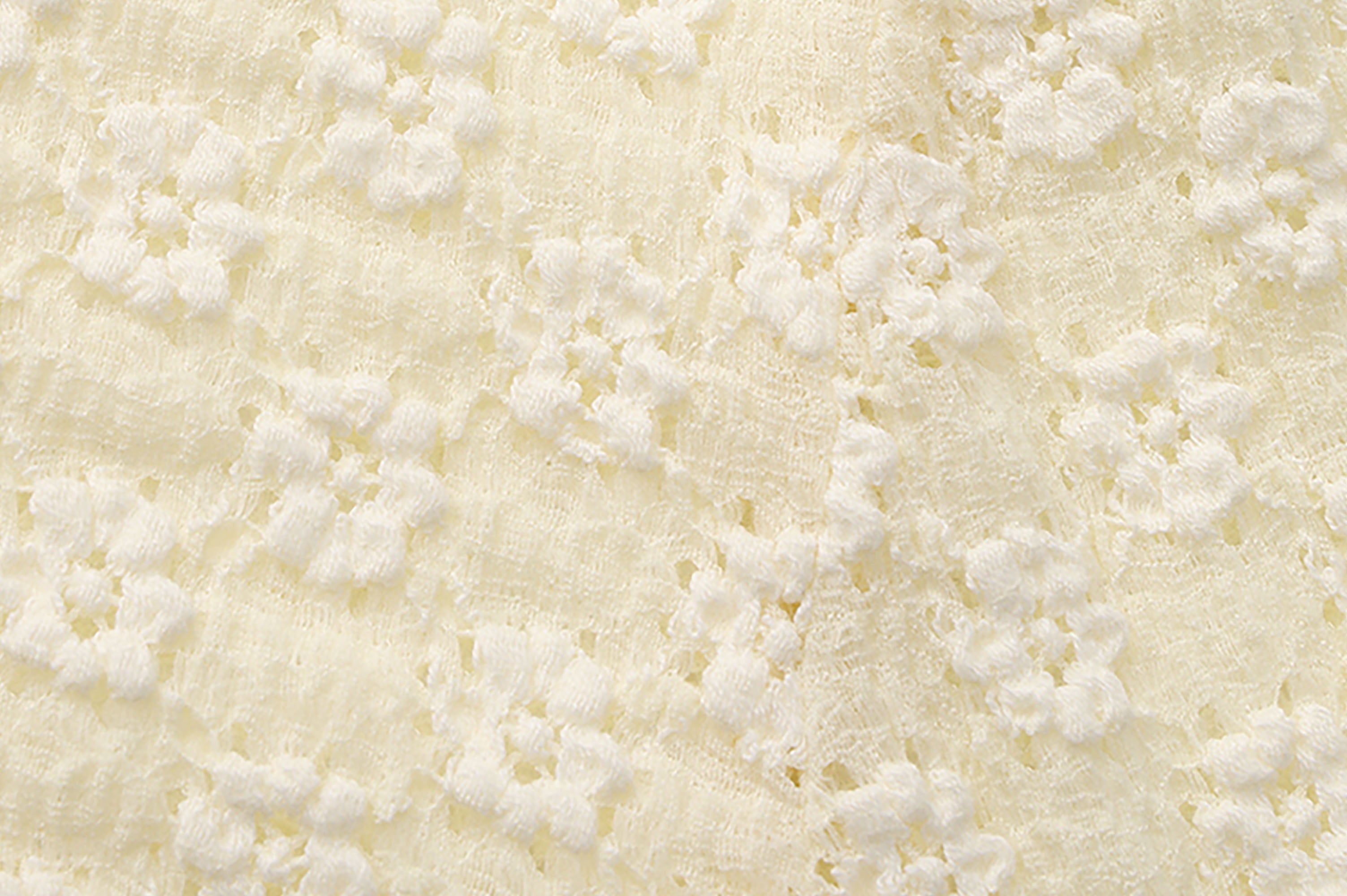 NOESE Floral-Embroidered Lace-Trimmed Cardigan