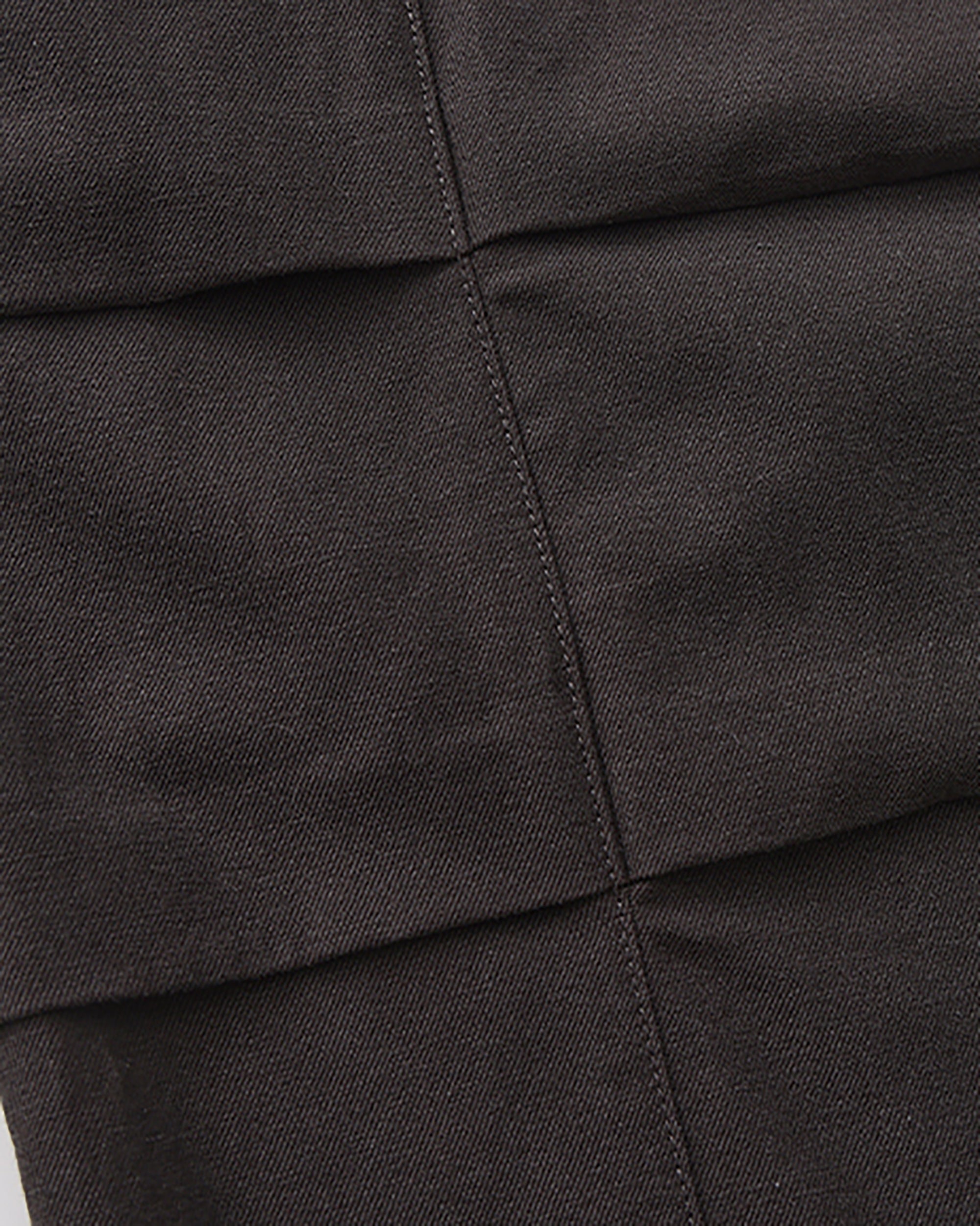 NOESE Detachable Plaid Drape Cargo Pants