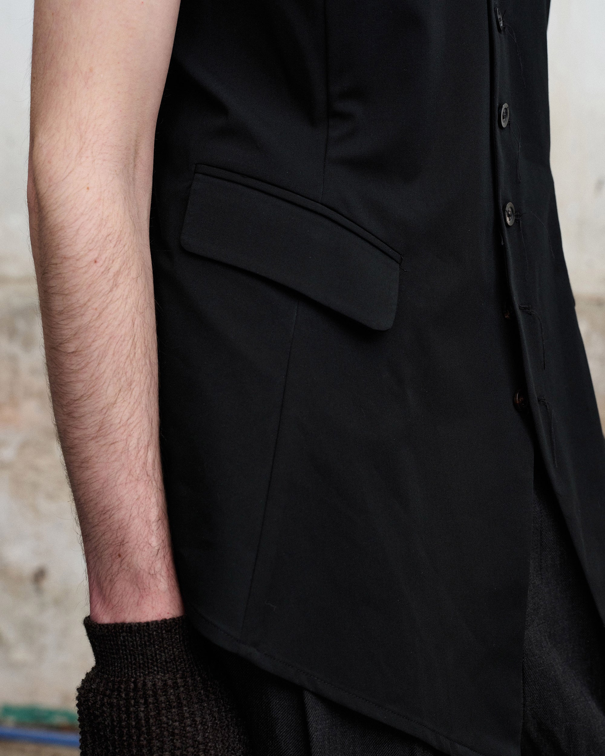ILNya Nieternite Nifutur Hooded Waist-Cinched Vest