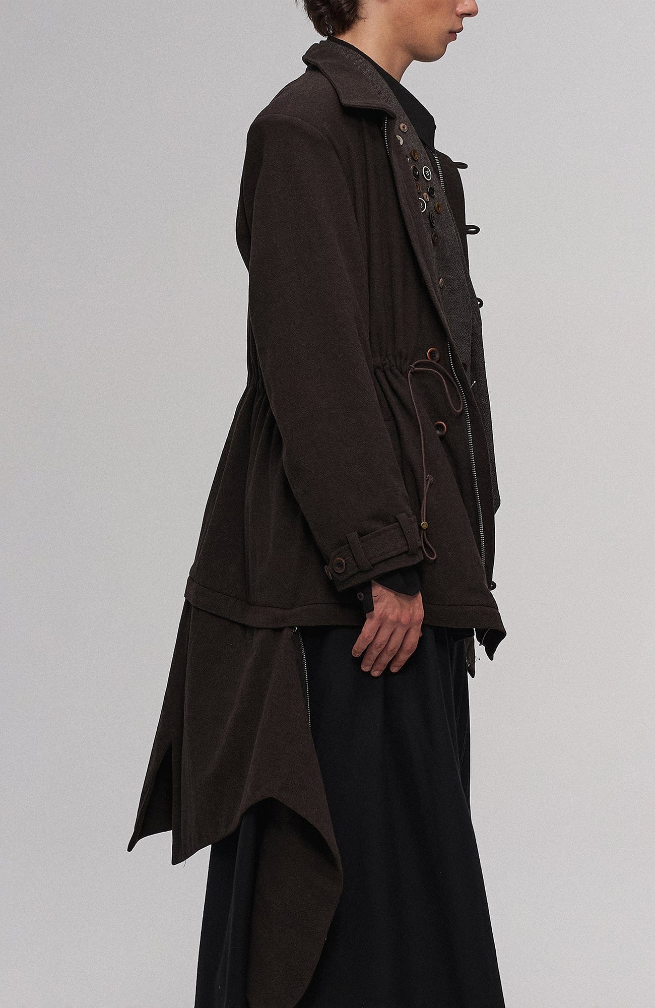 ILNya Nieternite Nifutur Detachable Down-Lined Wool-Blend Modular Parka