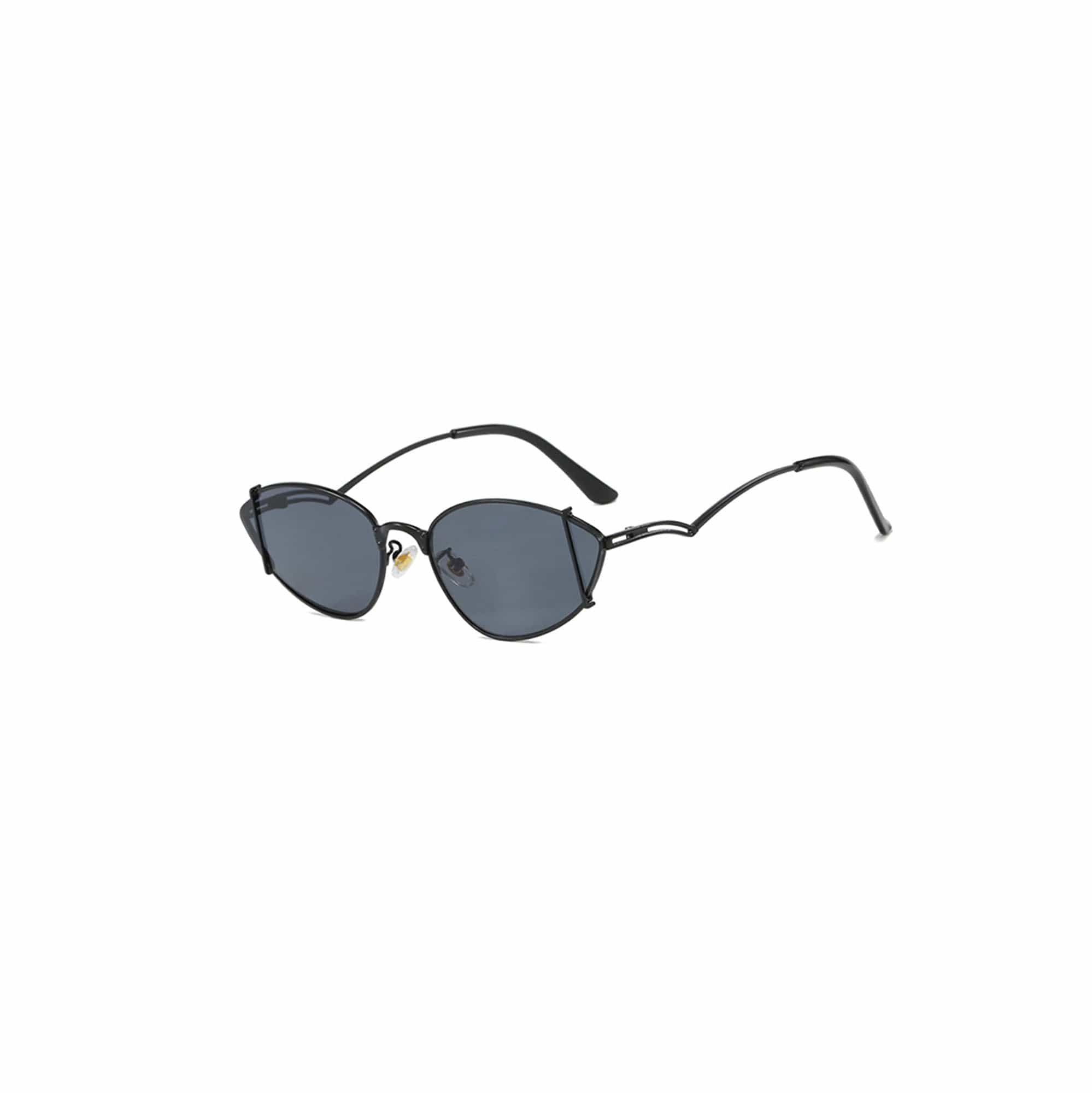 DAMAGE ASIA Cat-Eye Wireframe Sunglasses