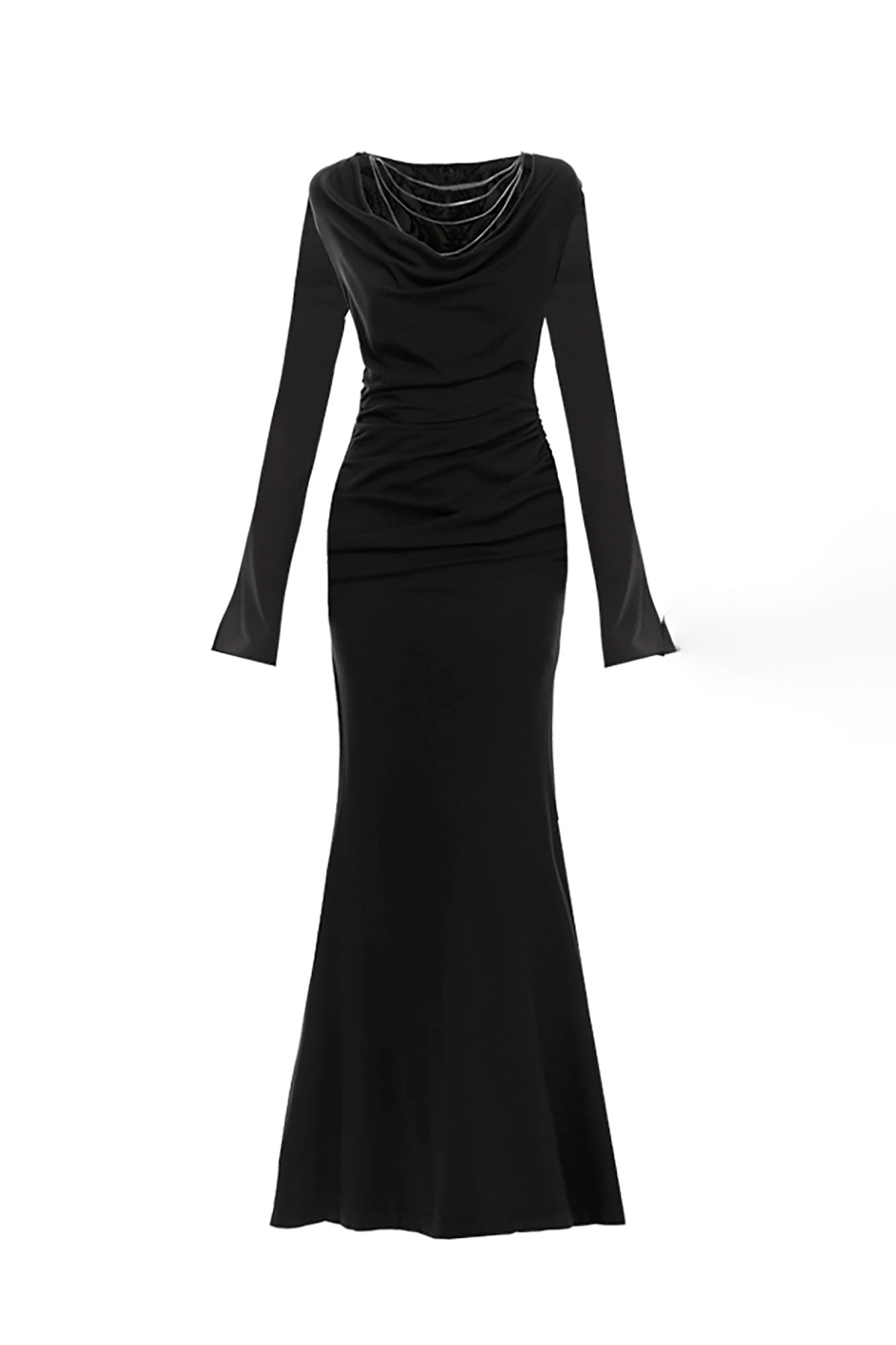 WHYNOTDANCE Reversible Draped Ruched Mermaid Dress