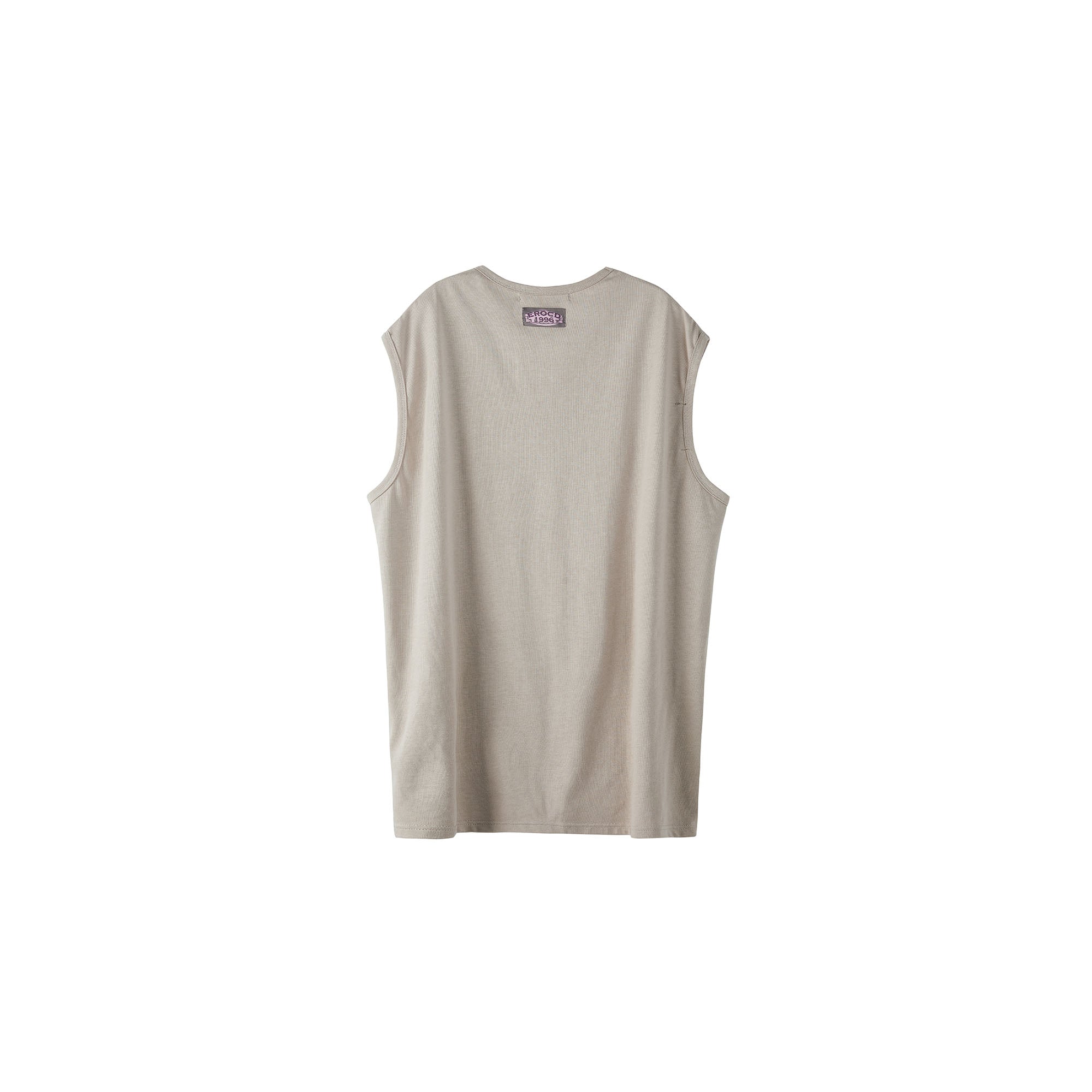 ERROR CODE ROBT Portrait Graphic Mesh Lining Sleeveless Tee