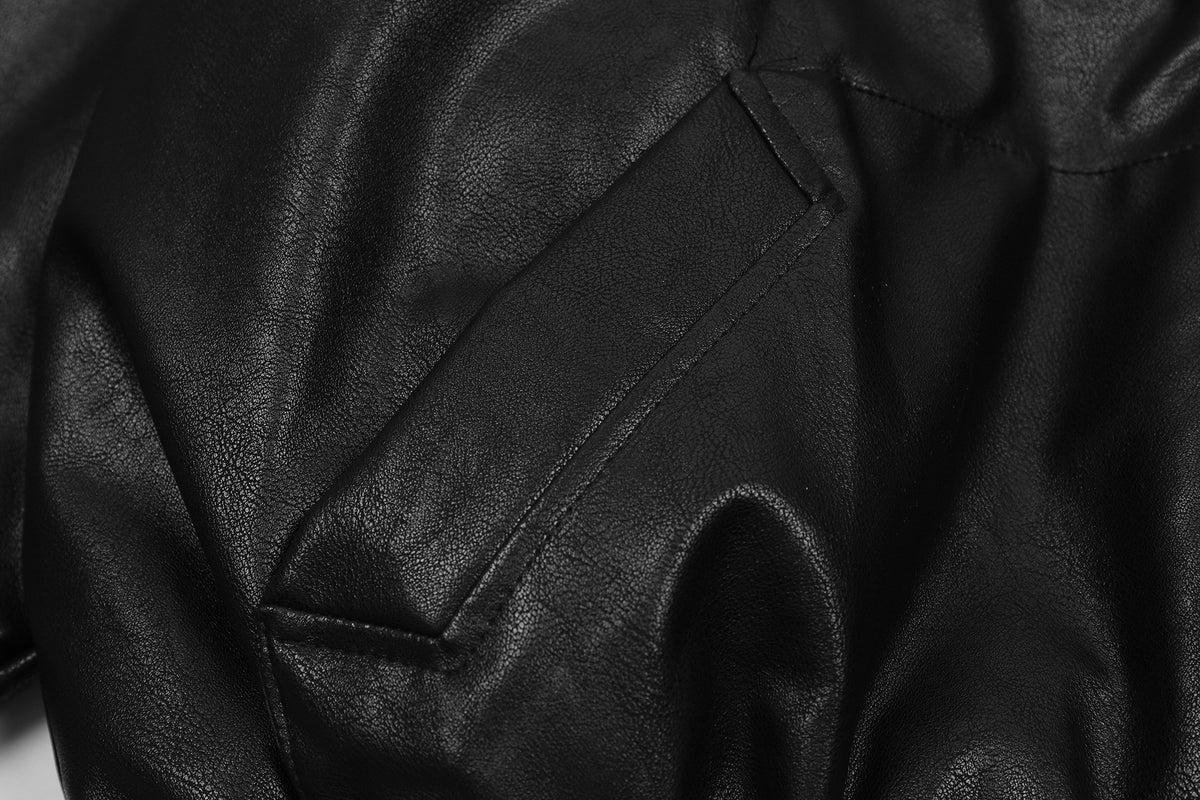 FREE CENTER Reversible Faux Fur Hooded Jacket