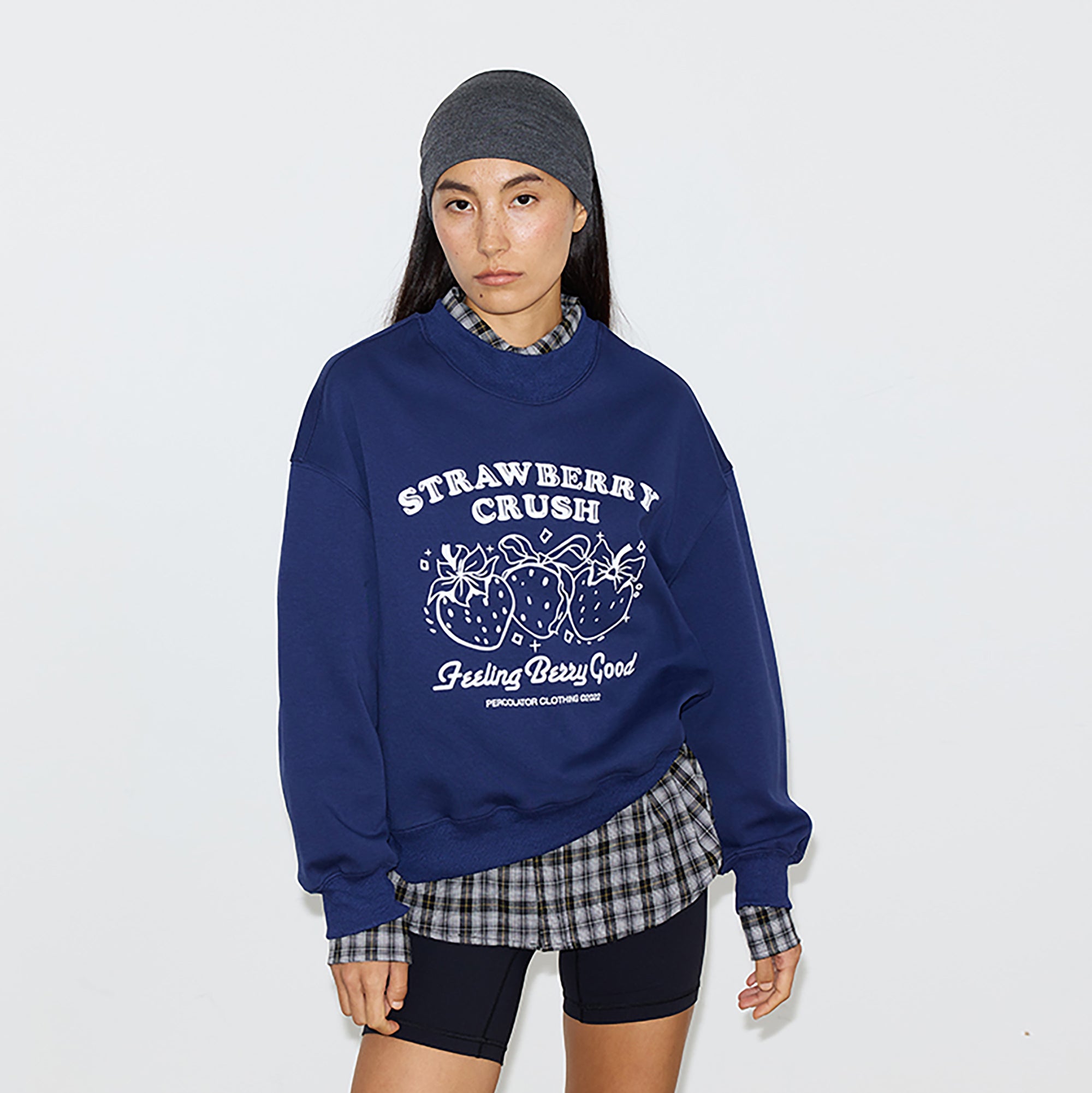 PCLA Retro Strawberry Crush Graphic Pullover