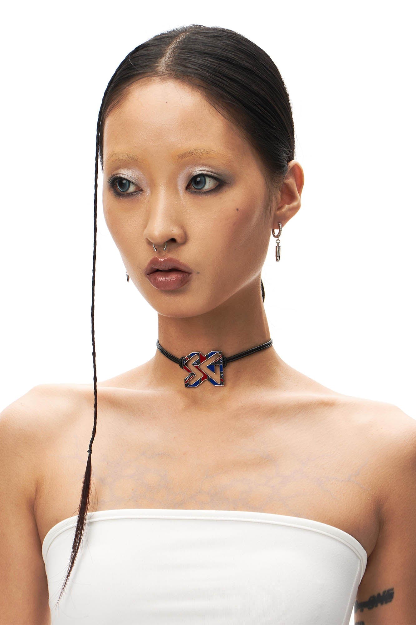 SCHWARZGOLD SG Rope Choker, premium urban and streetwear designers apparel on PROJECTISR.com, SCHWARZGOLD