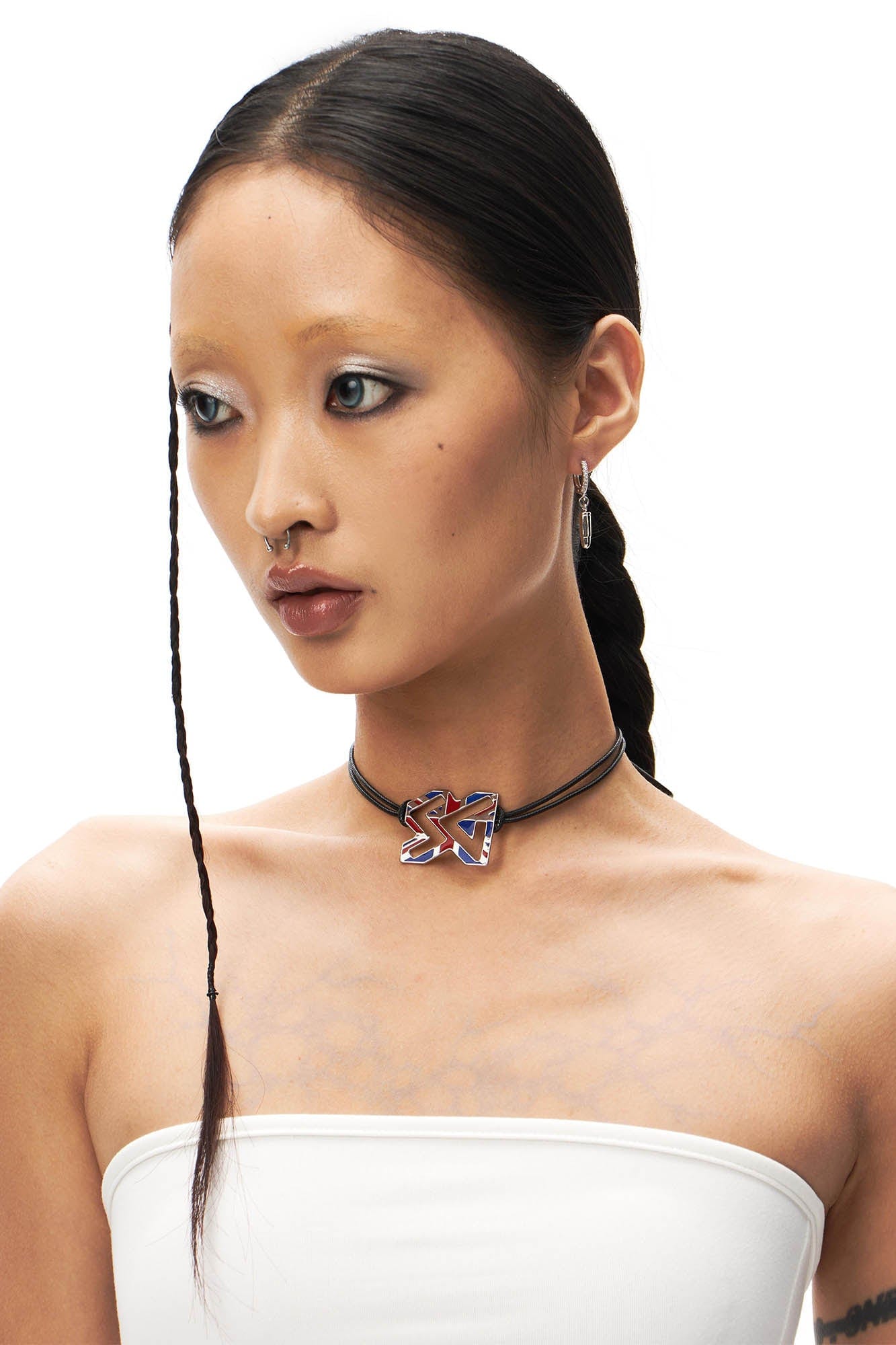 SCHWARZGOLD SG Rope Choker, premium urban and streetwear designers apparel on PROJECTISR.com, SCHWARZGOLD