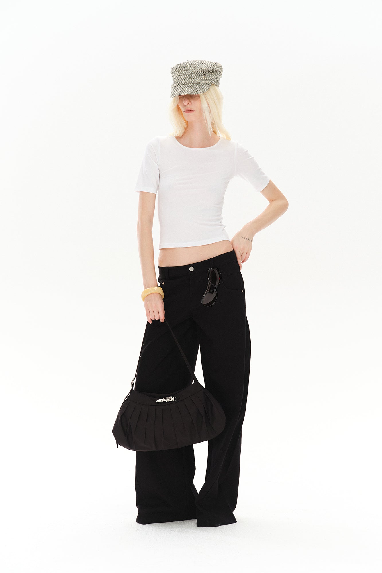 COSTUSTOOT Reversible Twist Cut-Out T-Shirt