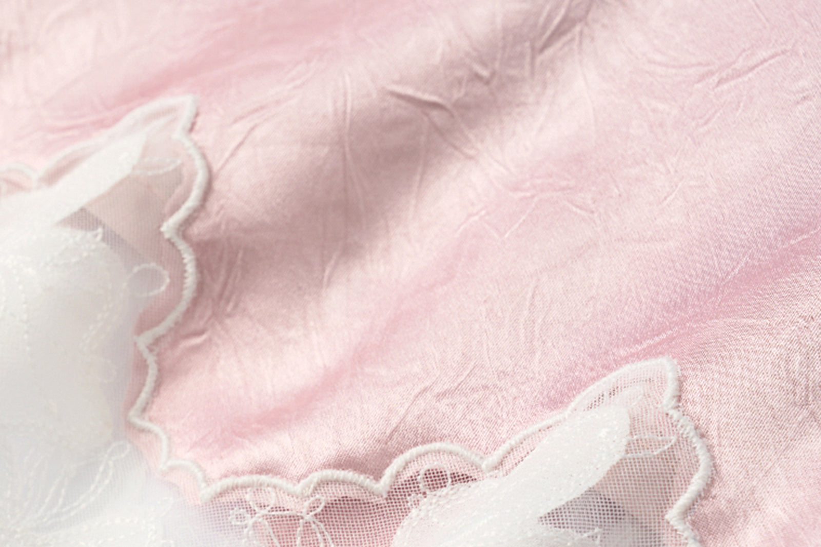 CHICCHICK Lace-Trim Floral Satin Skirt