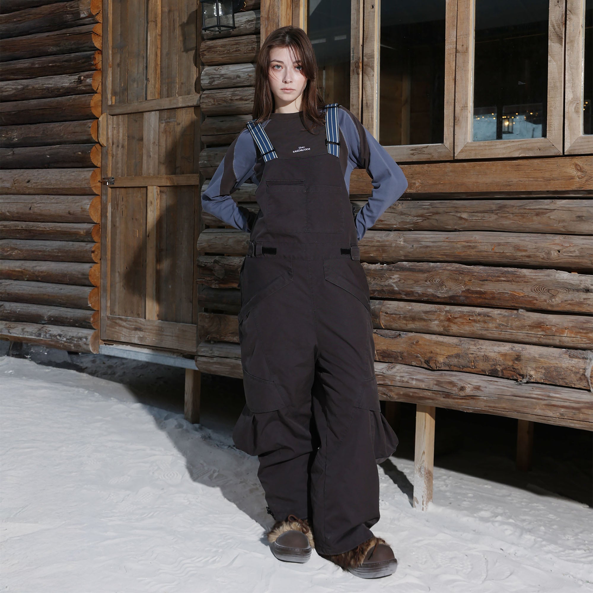 ERROR CODE ROBOT Snow-Proof Utility Ski Bib Pants