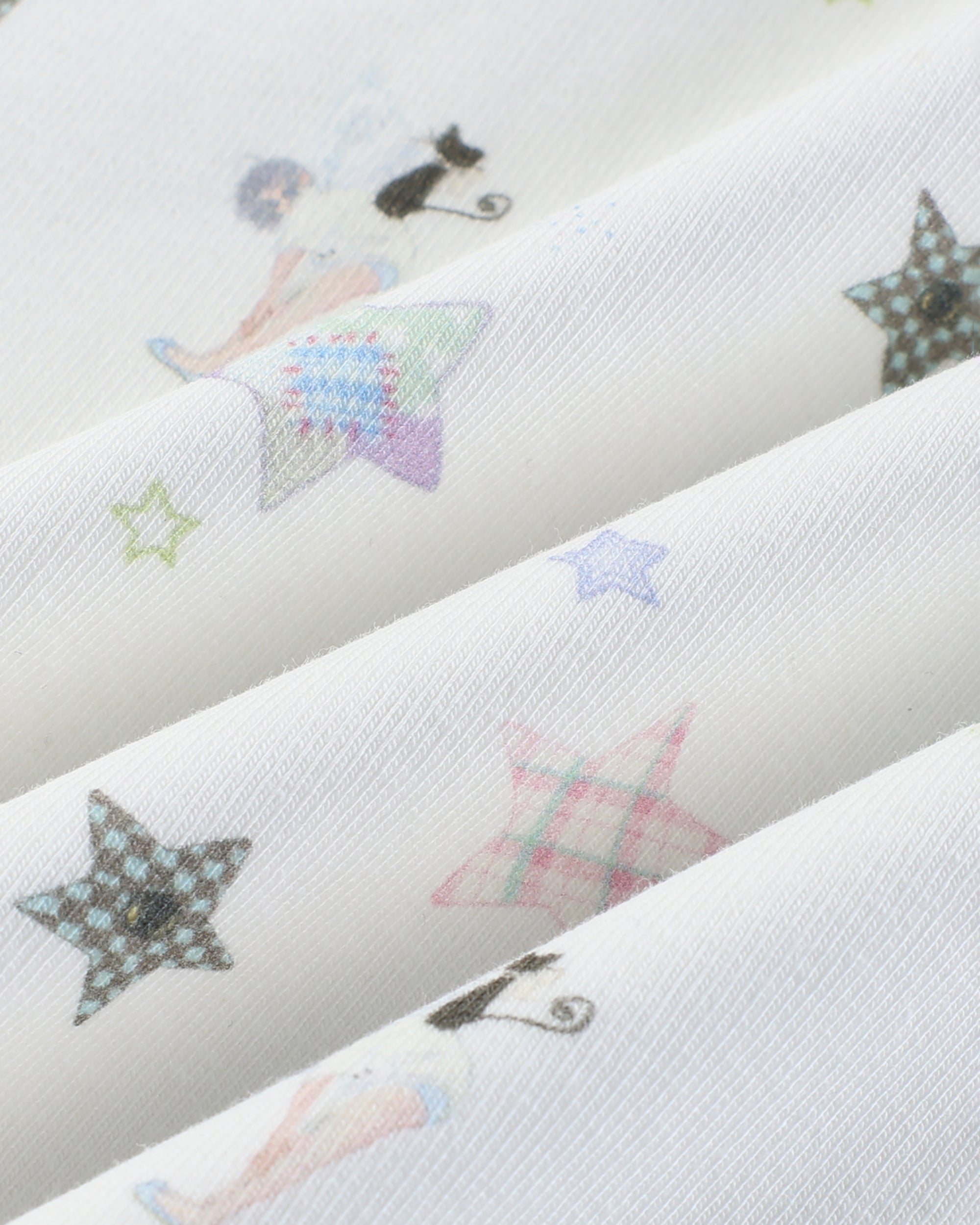 HAVE A MEAL × Congming Star Lace-Trim Tee