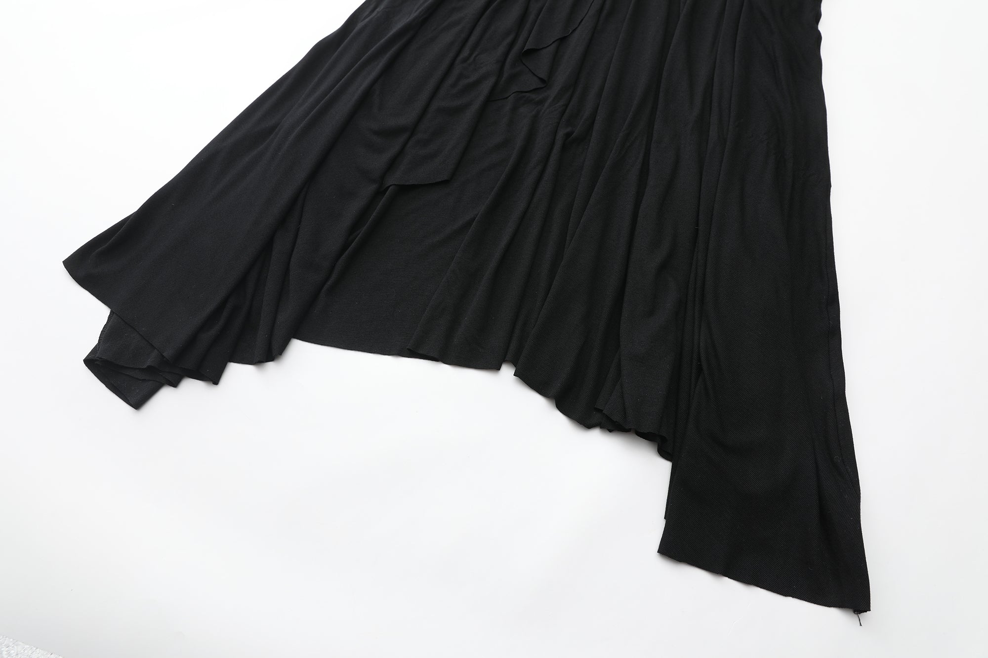 NEVER OFFEND L ANGEL Faux-Fur Panel Halter Gown