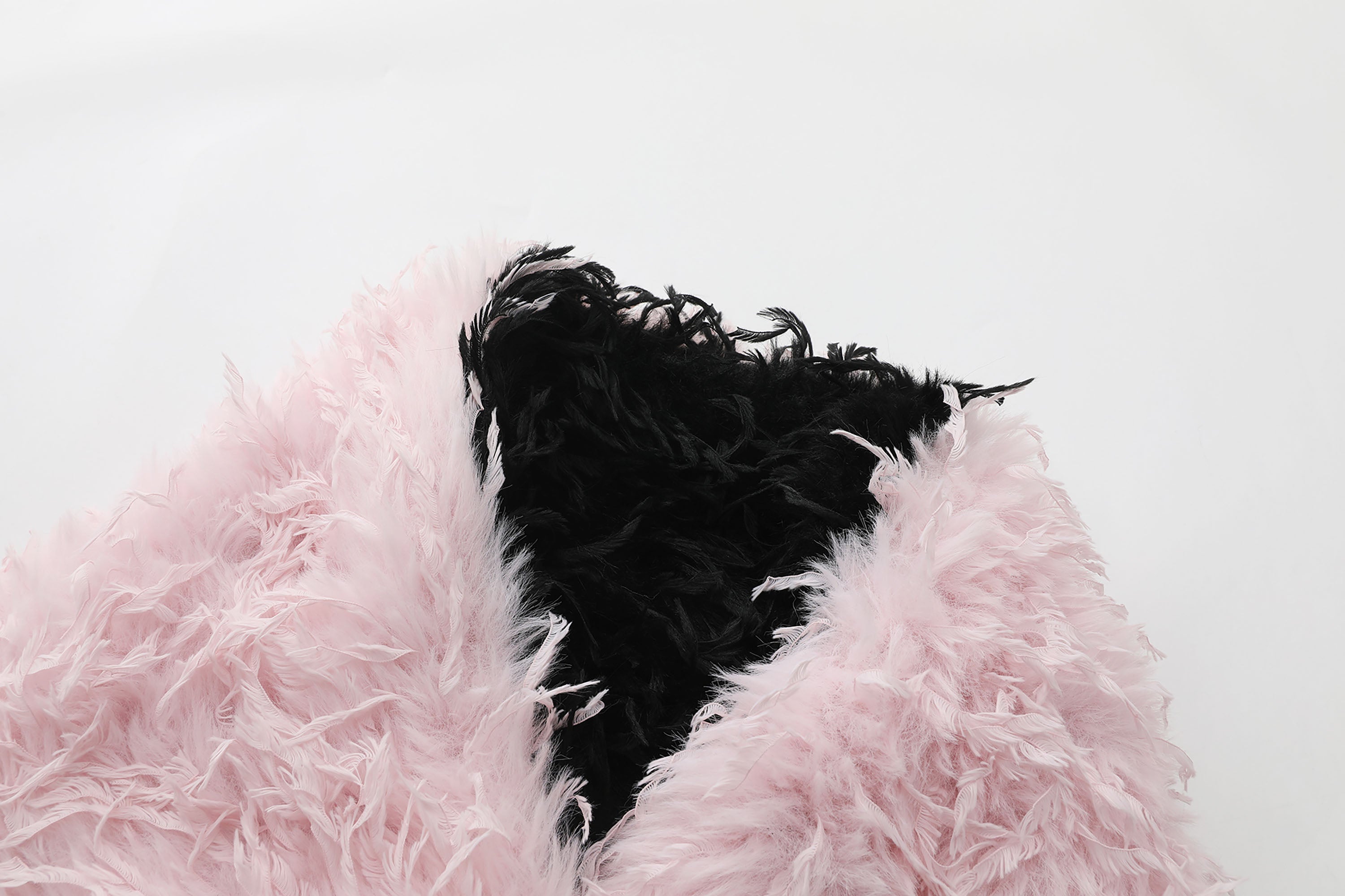 NEVER OFFEND L ANGEL Shaggy Faux Fur Scarf