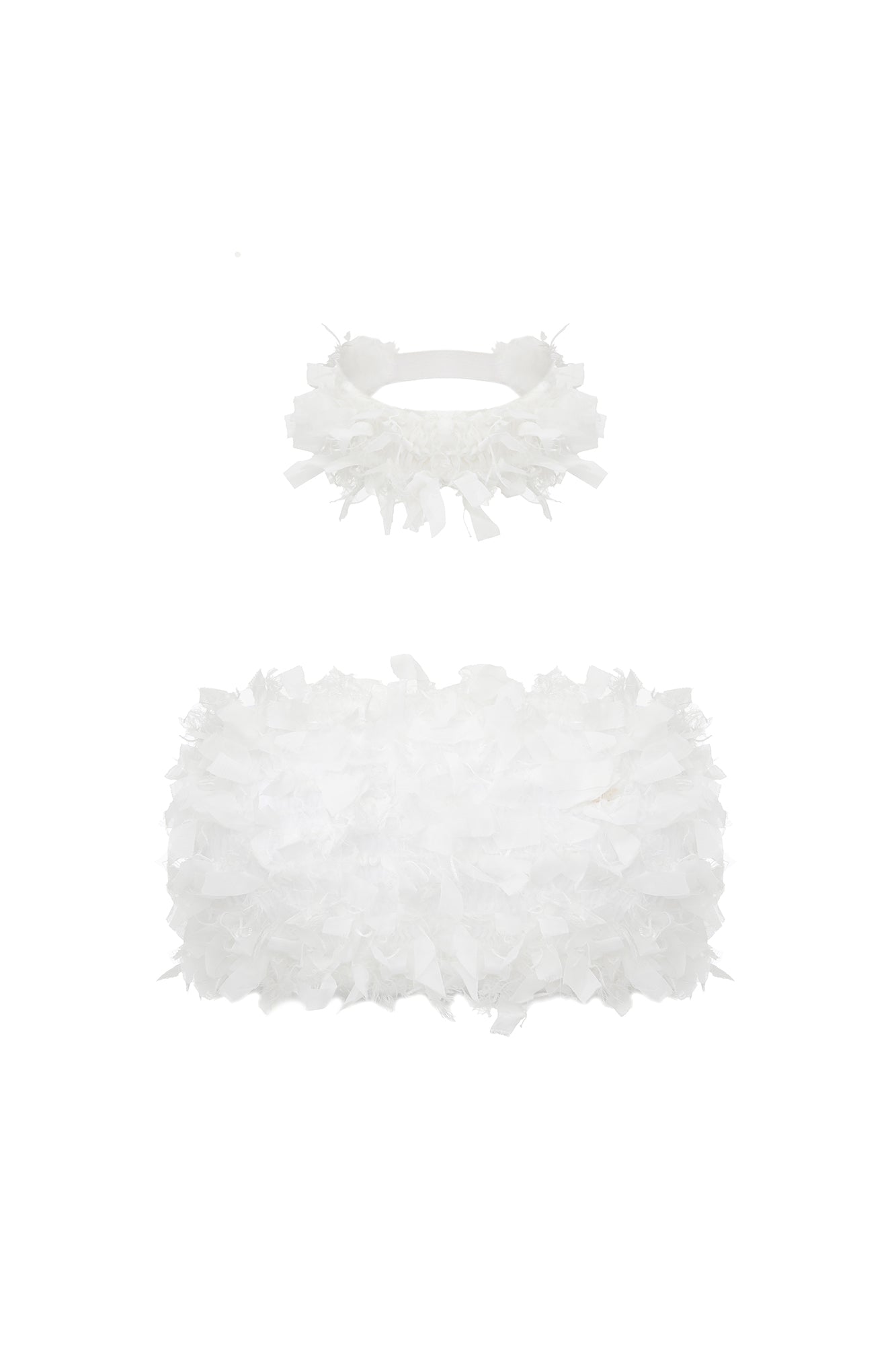 NEVER OFFEND L ANGEL Draped Off-Shoulder Slim Mini Dress