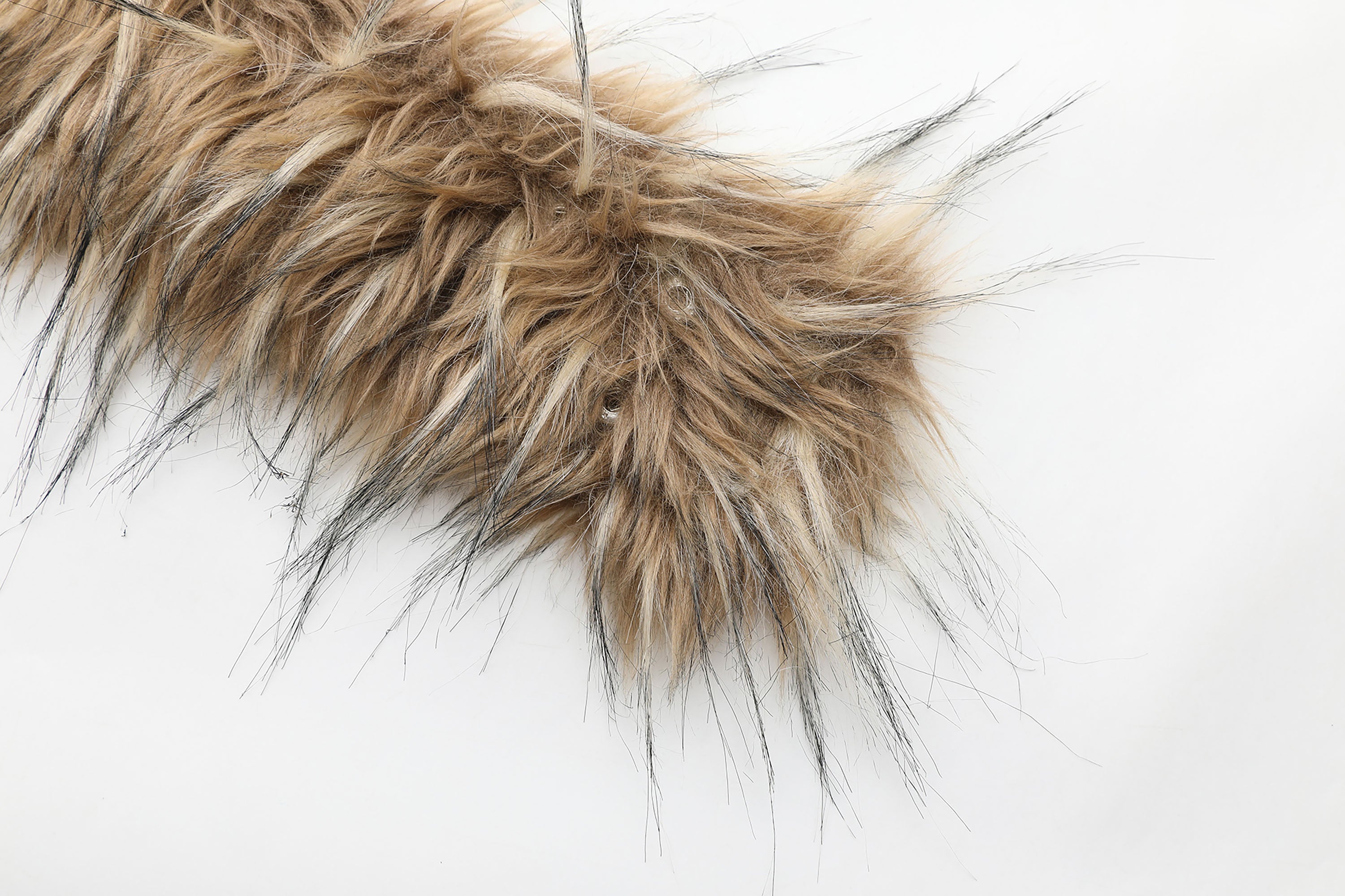 NEVER OFFEND L ANGEL Studded Faux Leather & Faux-Fur Choker