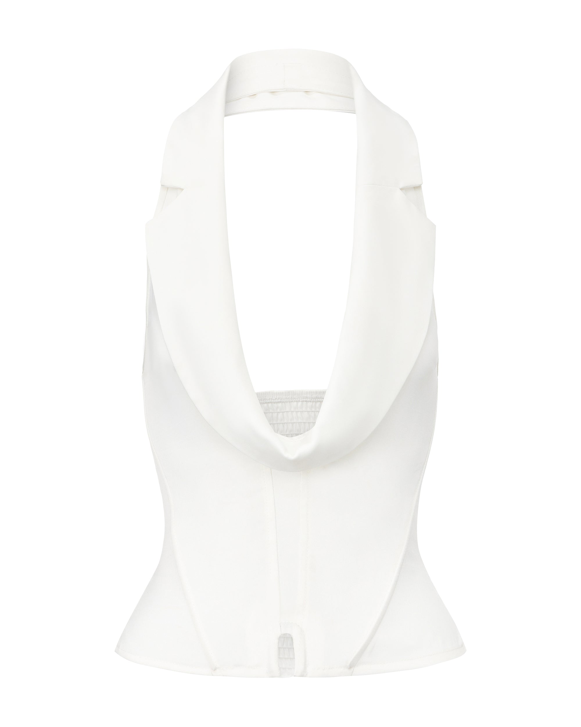 NEVER OFFEND L ANGEL Draped Halter Top And Foldover Skort Set
