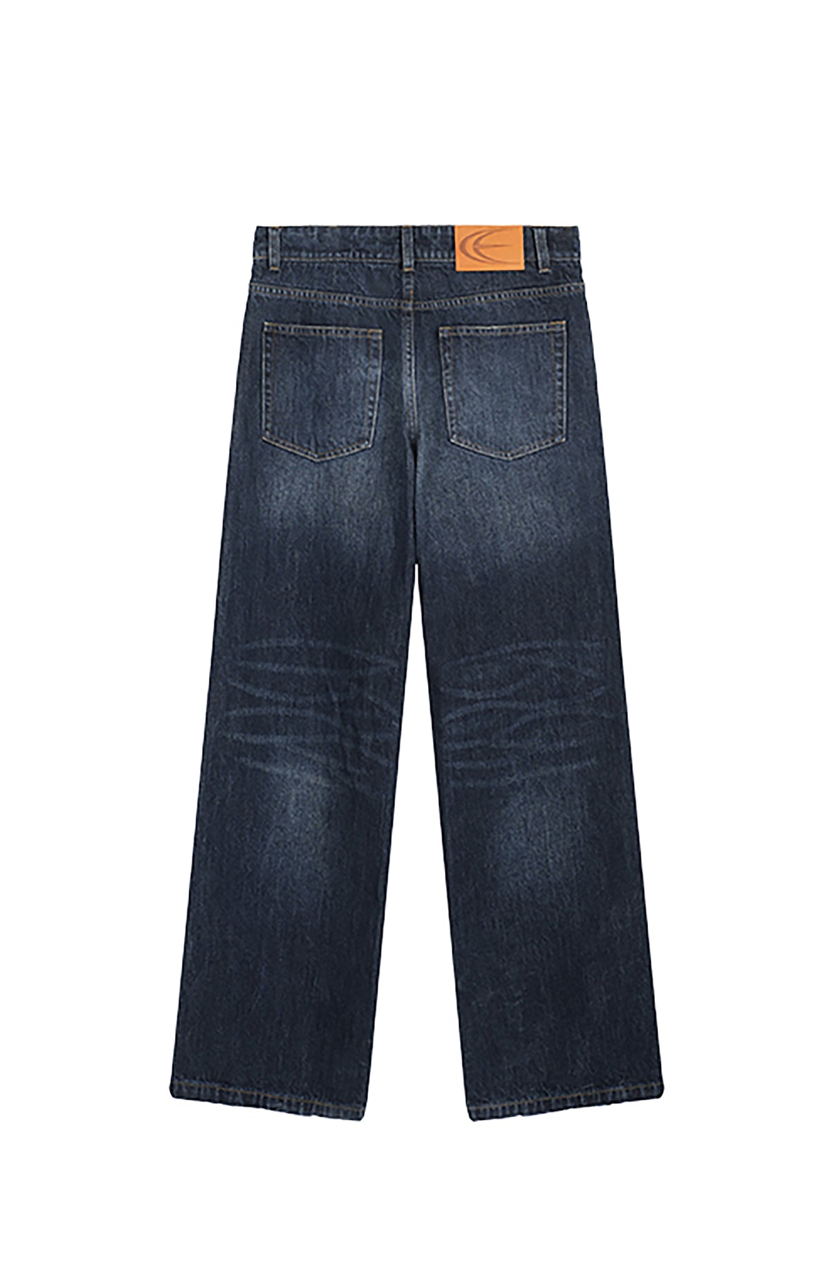 COSTUSTOOT Washed Straight-Leg Jeans