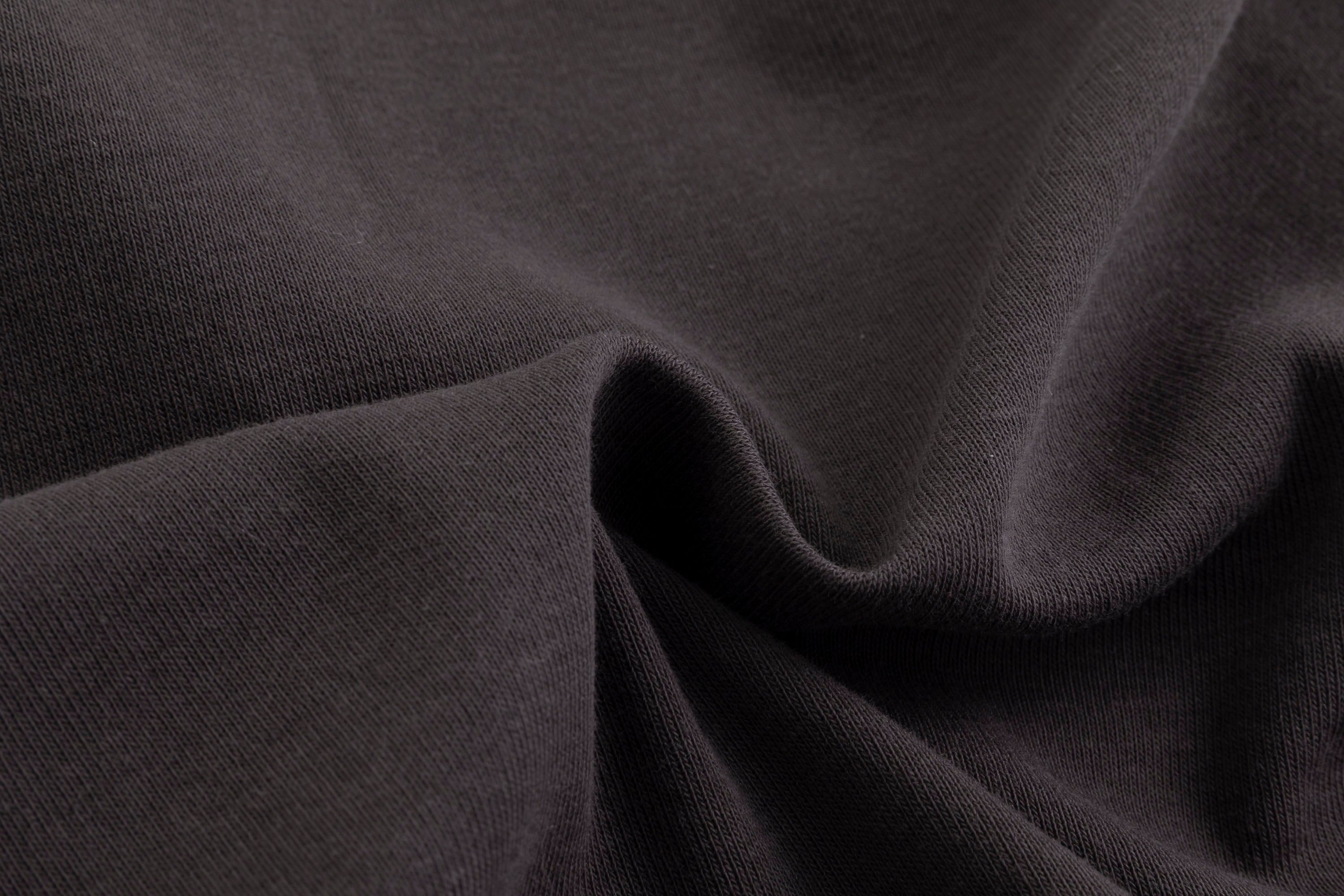 CESTNOUS Ribbed Cowl-Neck Long-Sleeve Tee