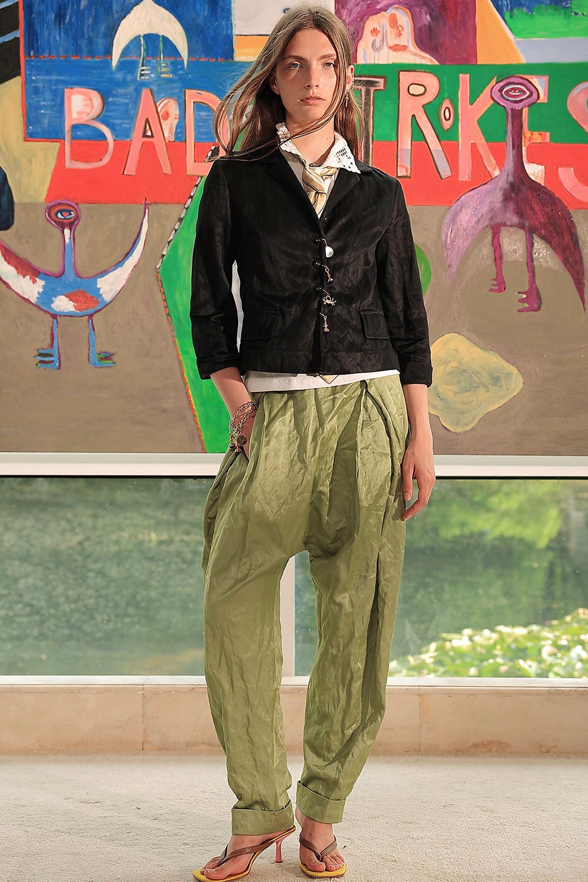 WINGFREE Retro Slim-Fit Blazer