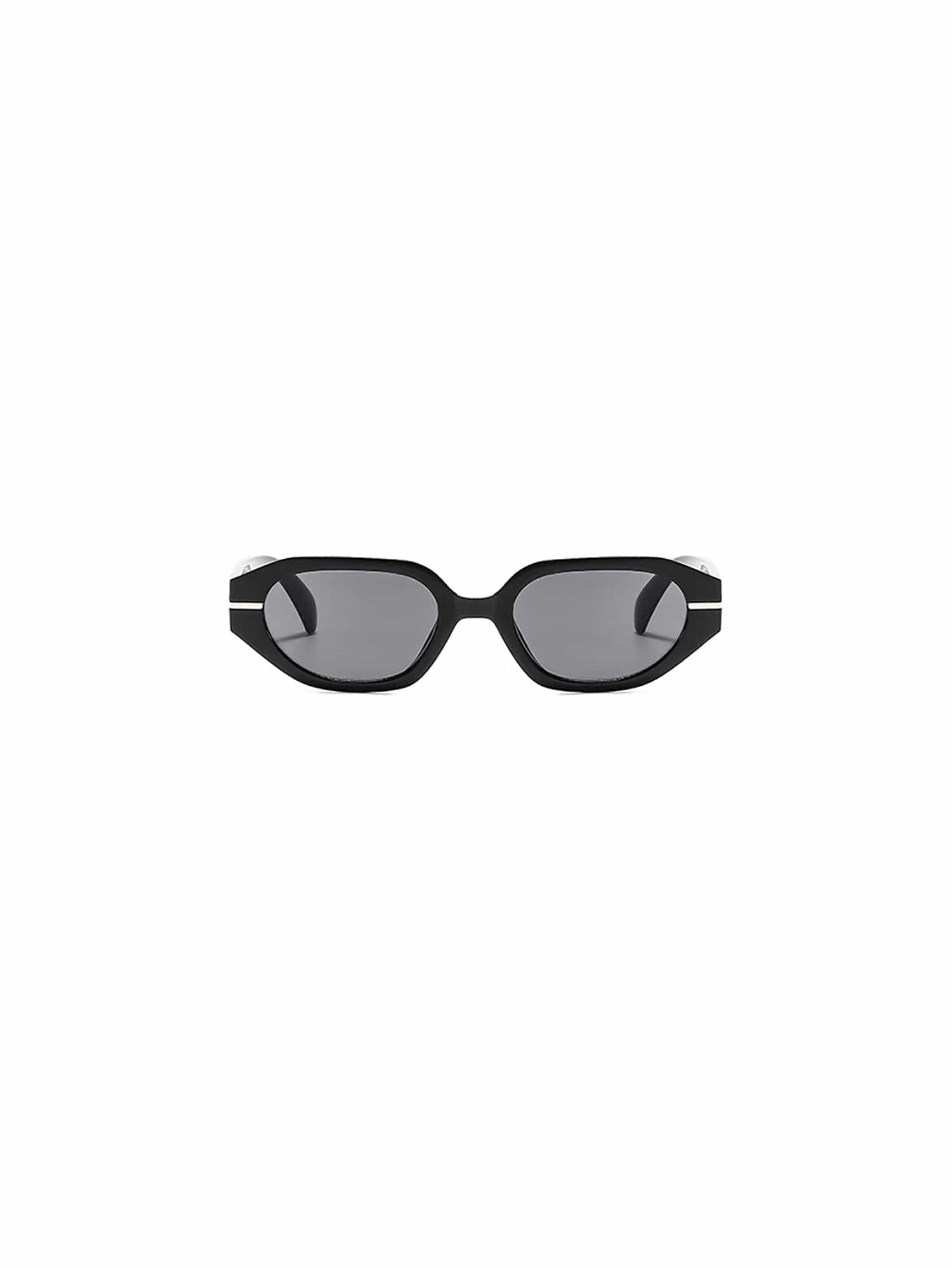 DAMAGE ASIA Retro Transparent Sunglasses