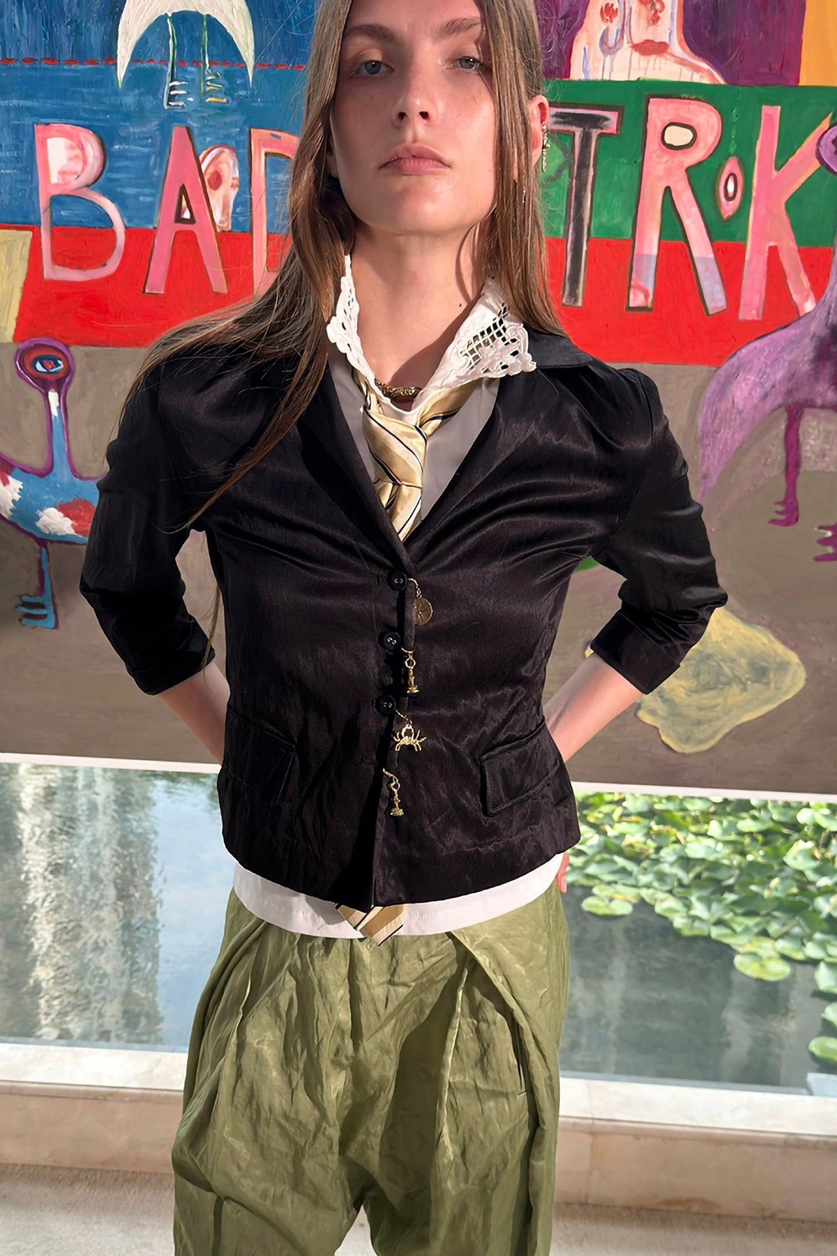 WINGFREE Retro Slim-Fit Blazer