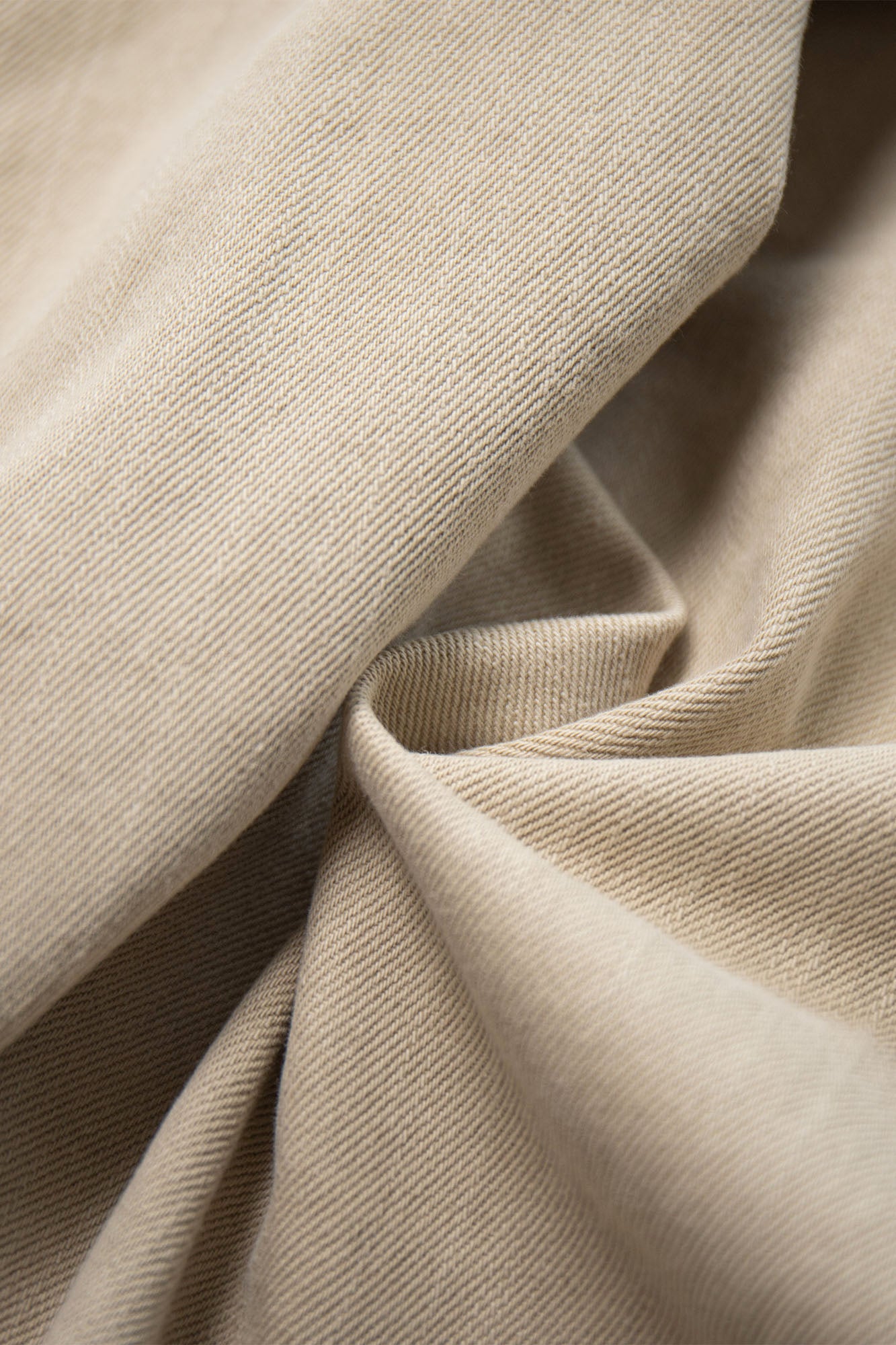 LEONSENSE Utility Raglan Stand-Collar Denim Jacket