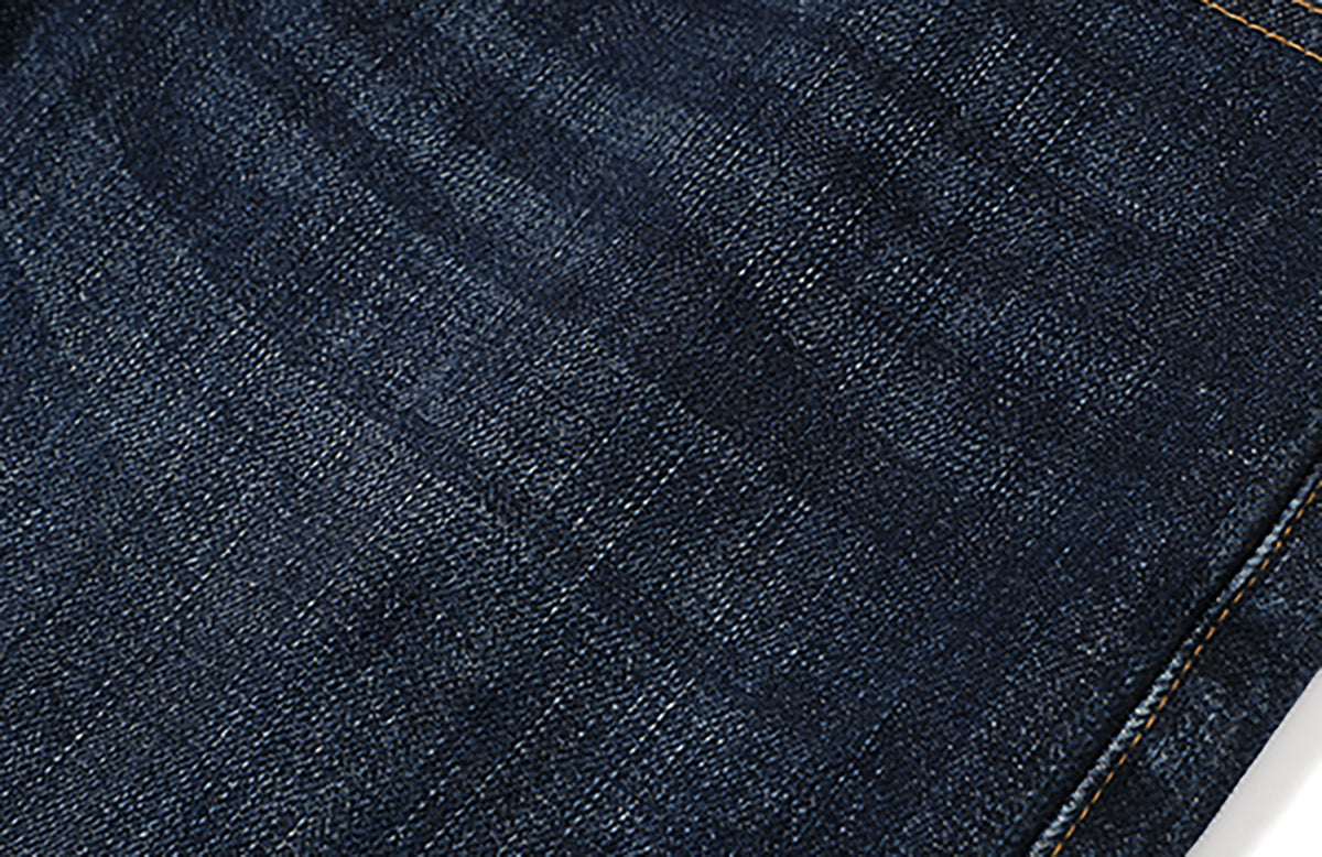 COSTUSTOOT Washed Straight-Leg Jeans