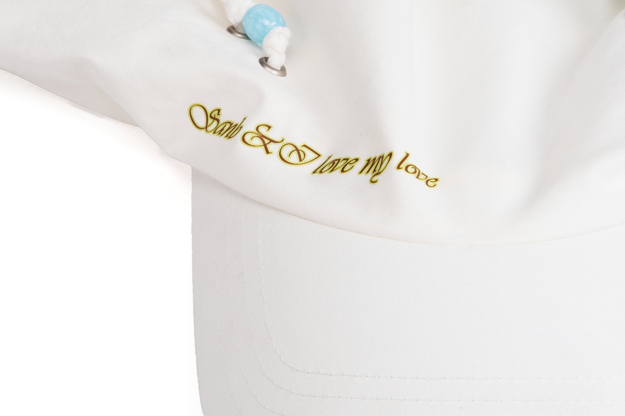 SANB Graphic Beaded Braids Bandana Cap