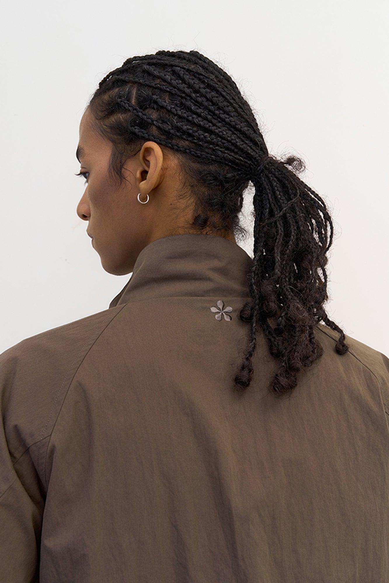 NEVERSEEZ Storm-Flap Drawstring Utility Jacket
