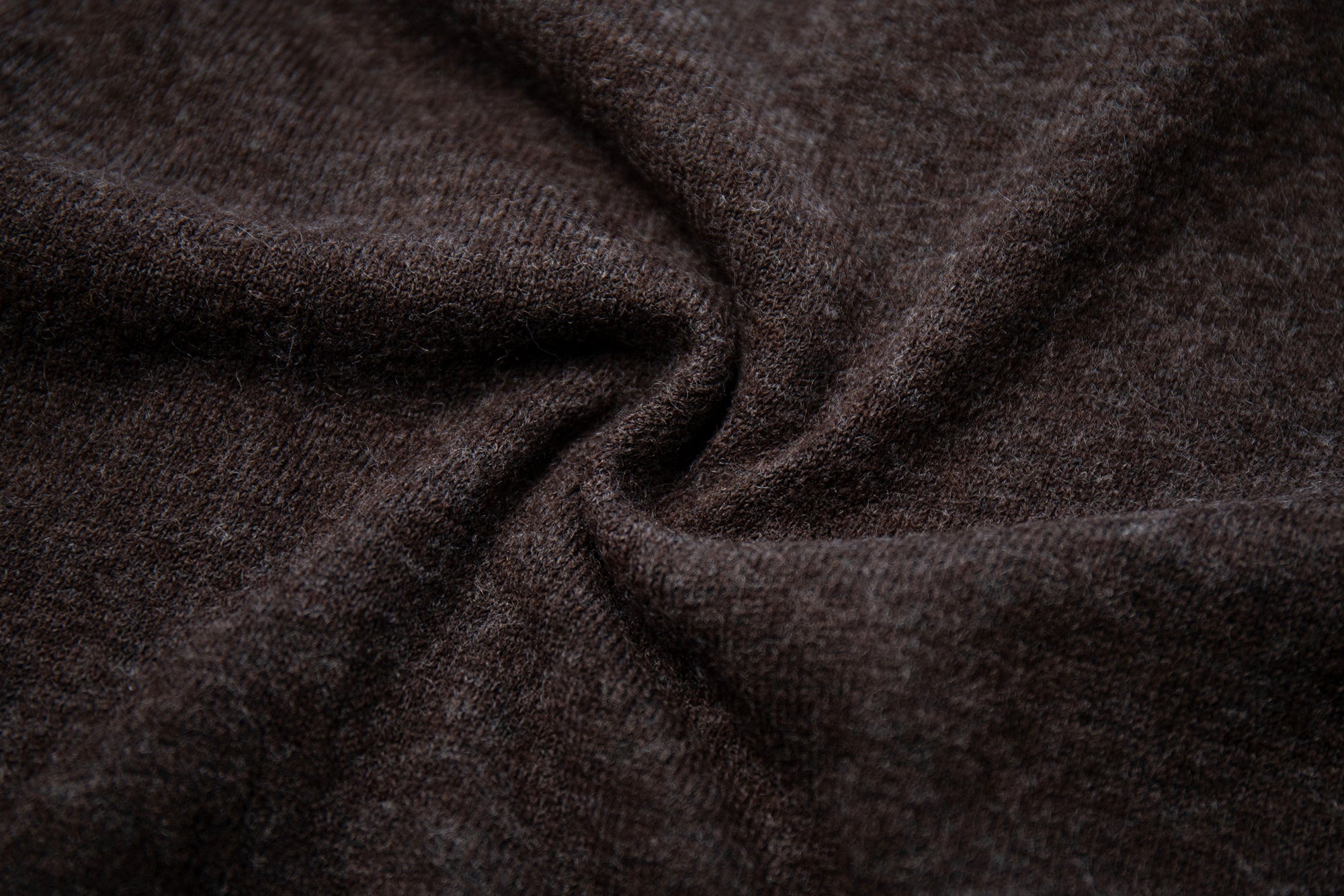 LEONSENSE Asymmetrical Wool-Blend Wrap Skirt