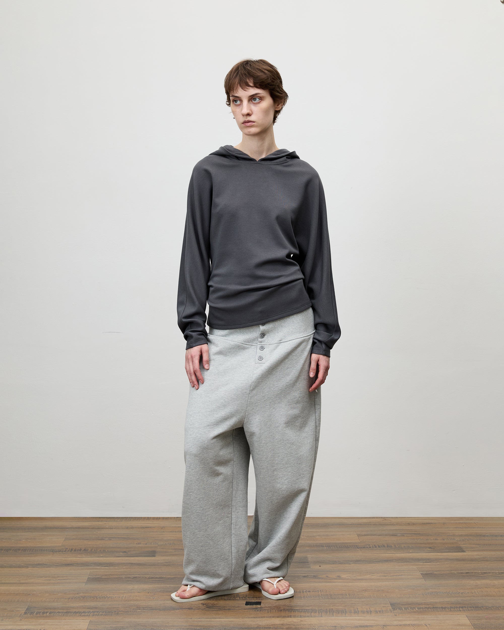 COMMAND N High-Waist Drop-Crotch Wide-Leg Sweatpants