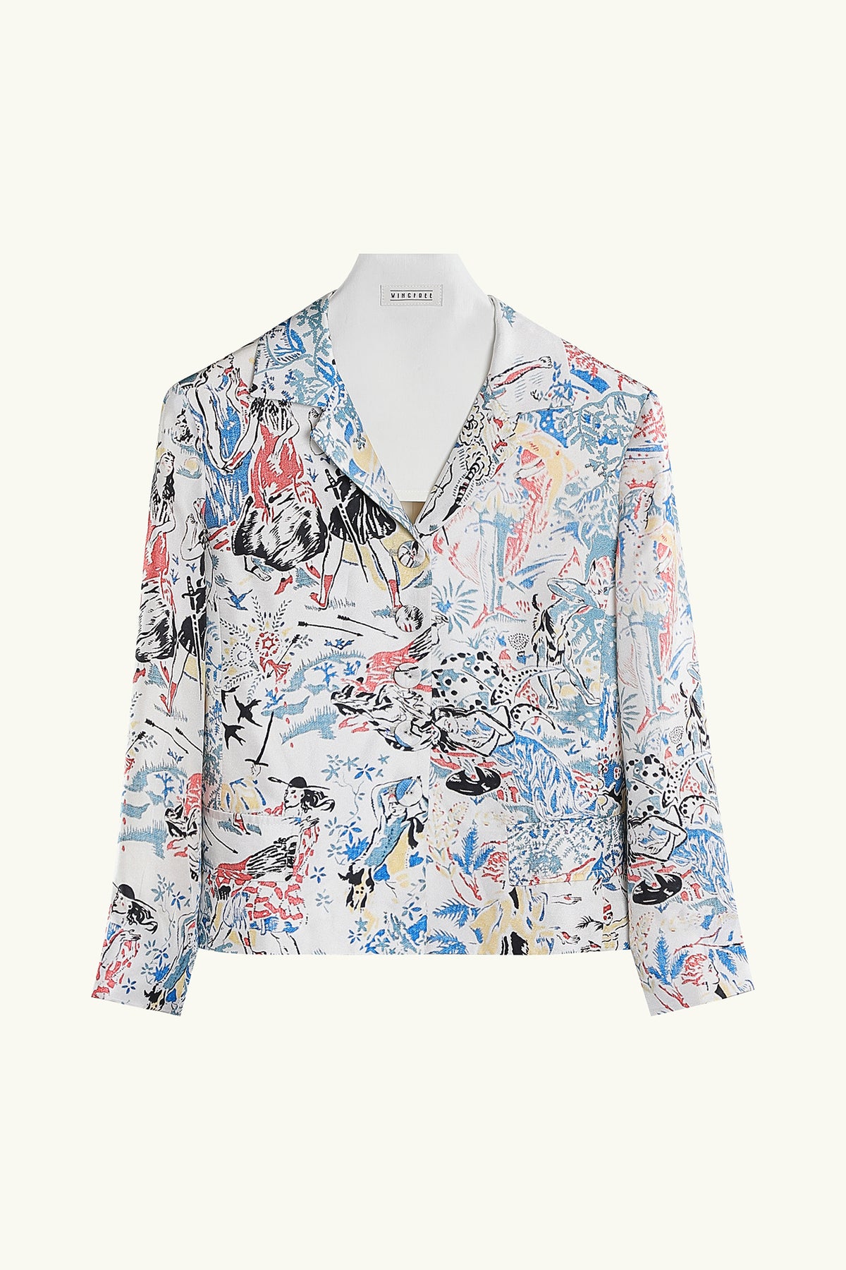WINGFREE Retro Slim-Fit Blazer