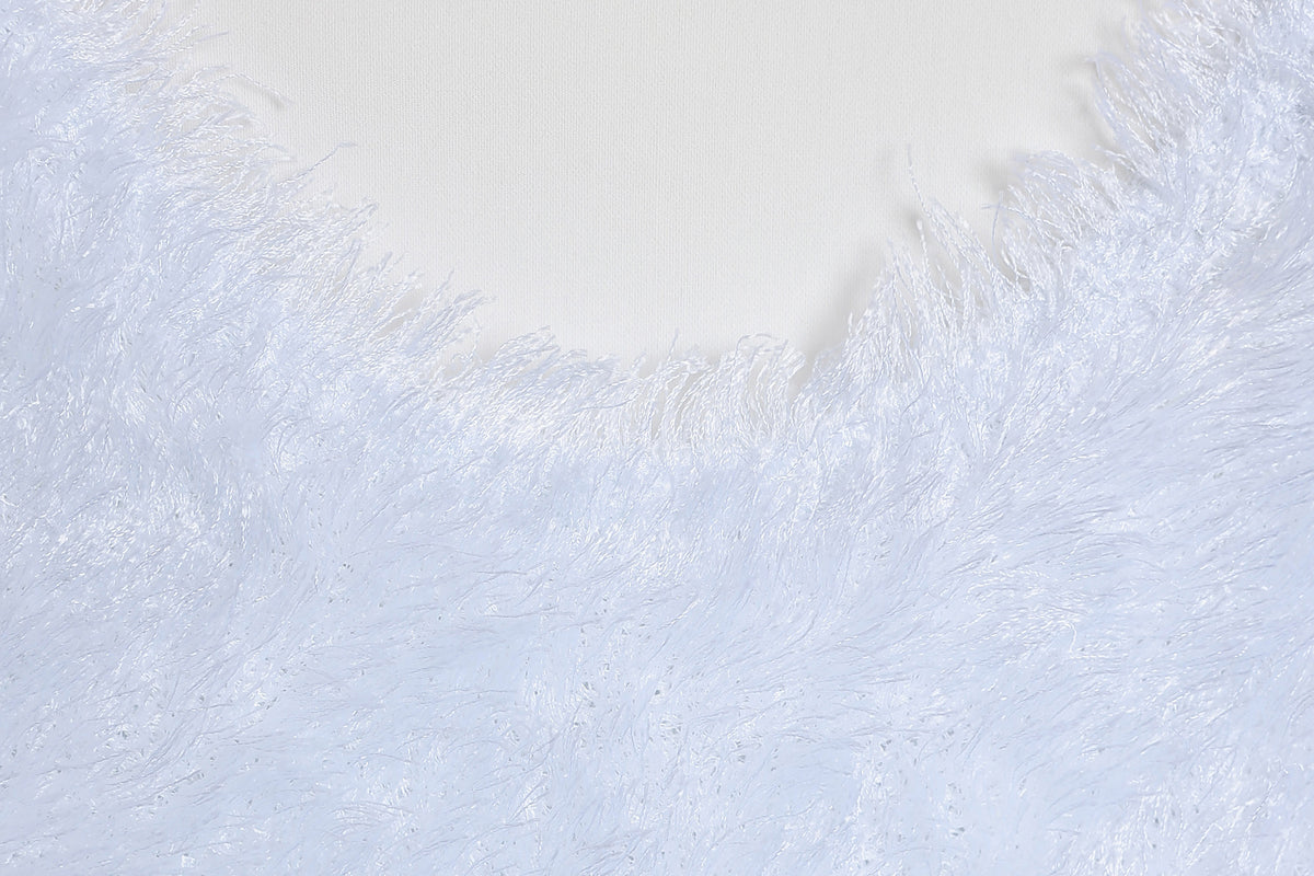 WINGFREE Plush Eyelash-Knit Three-Quarter Sleeve Top