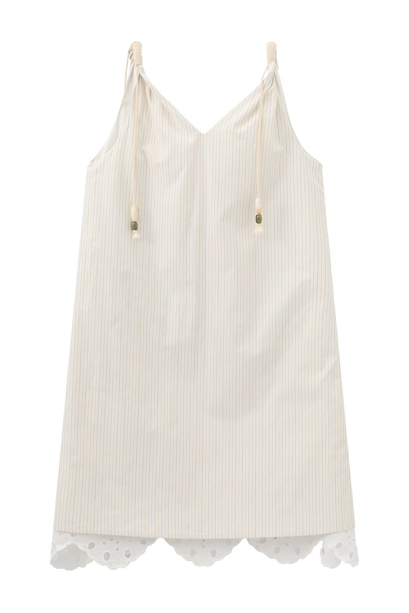 JIUWU PARK Reversible Floral Eyelet Slip Dress
