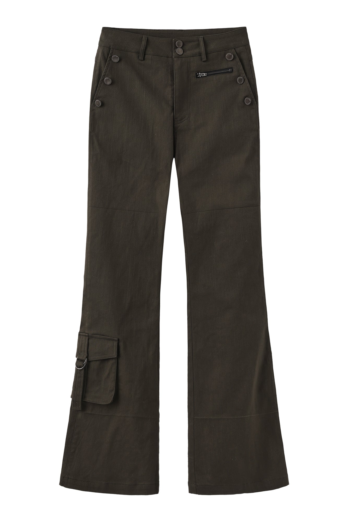 JIUWU PARK Utility Flared Cargo Pants