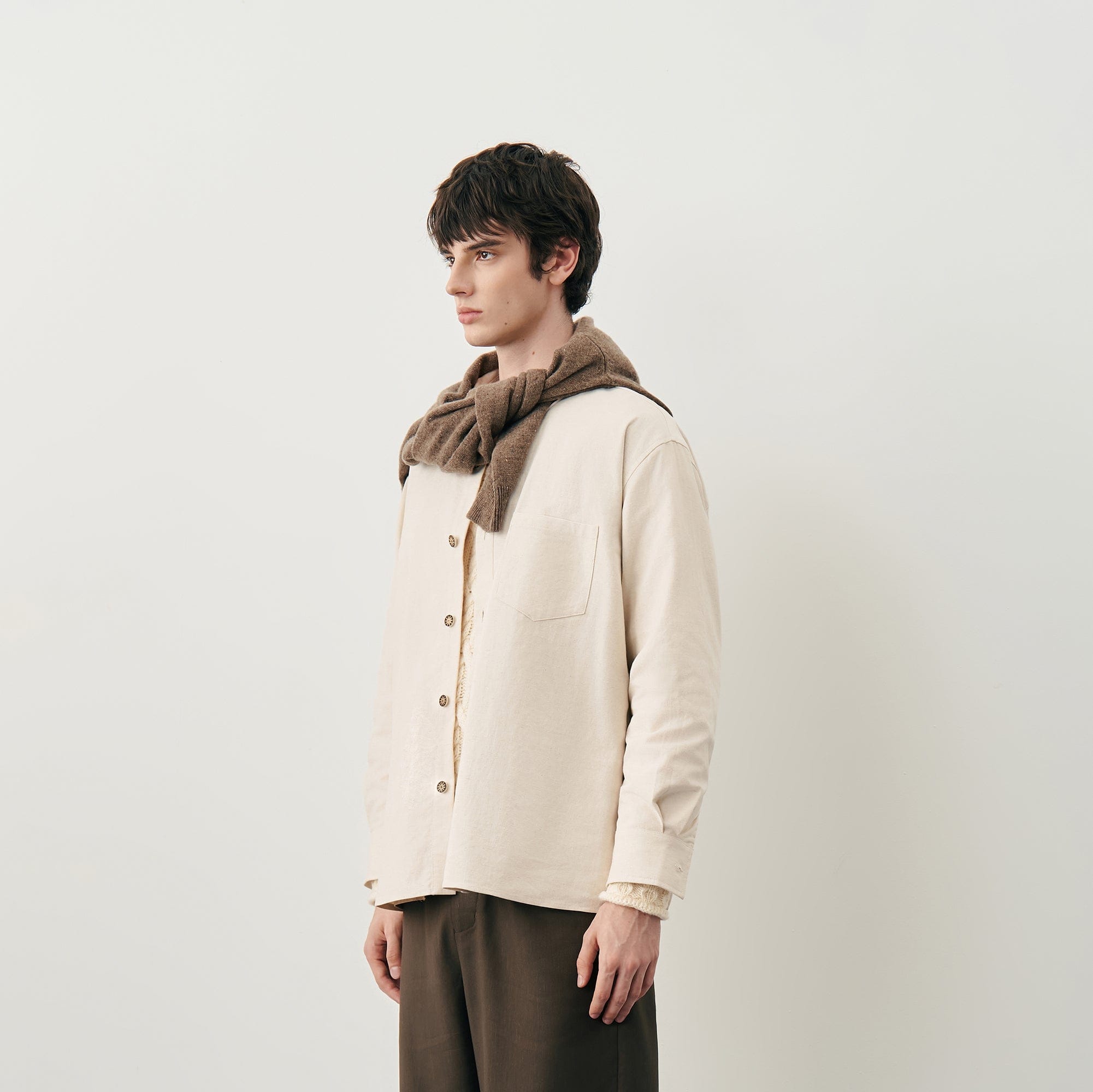 SAME FLOW Essential Reversible Paneled Shirt