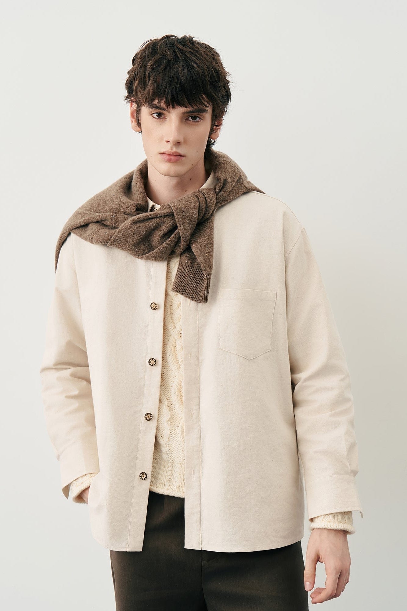 SAME FLOW Essential Reversible Paneled Shirt