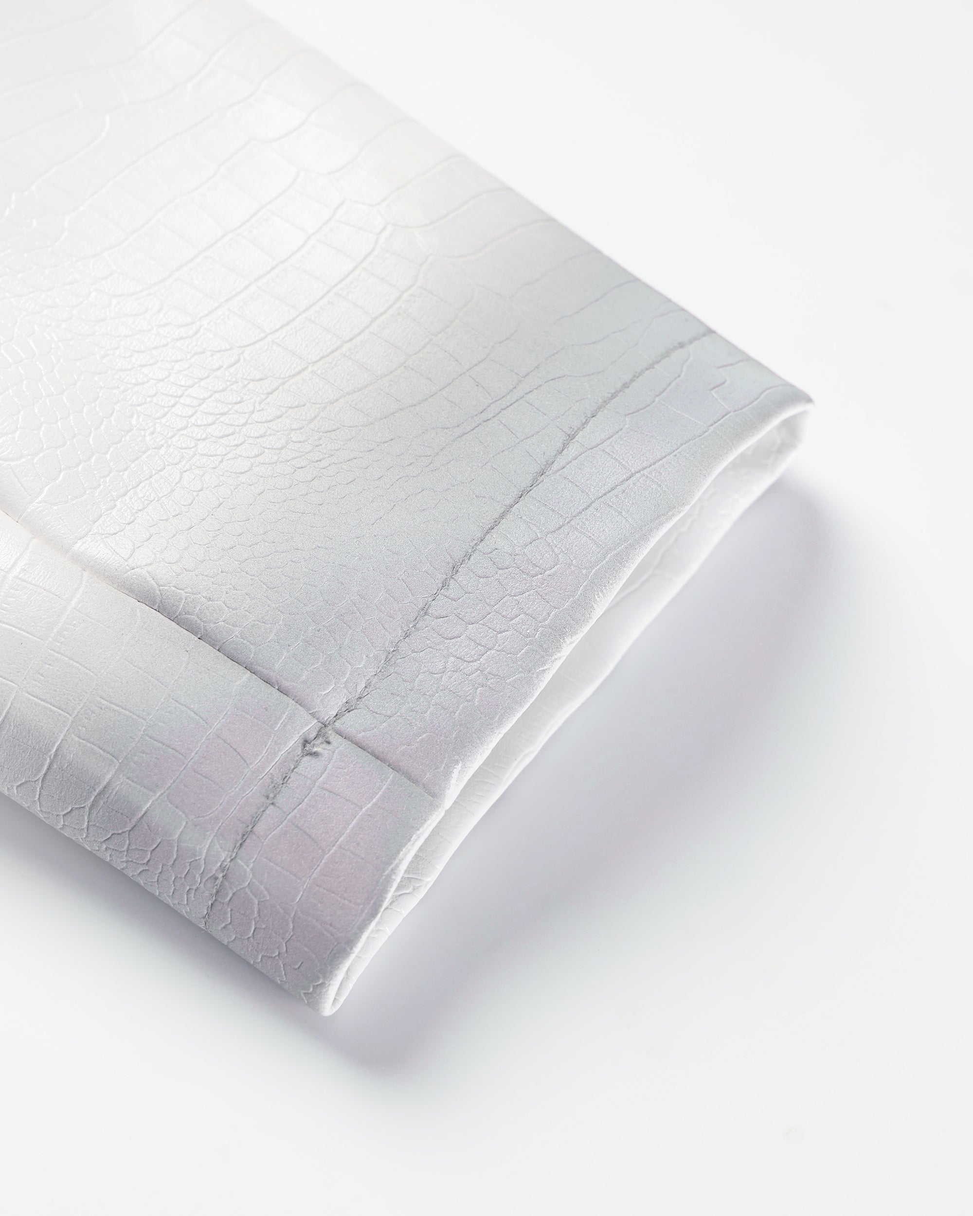 NEVER OFFEND L ANGEL Fog Ombre Cropped Moto Jacket