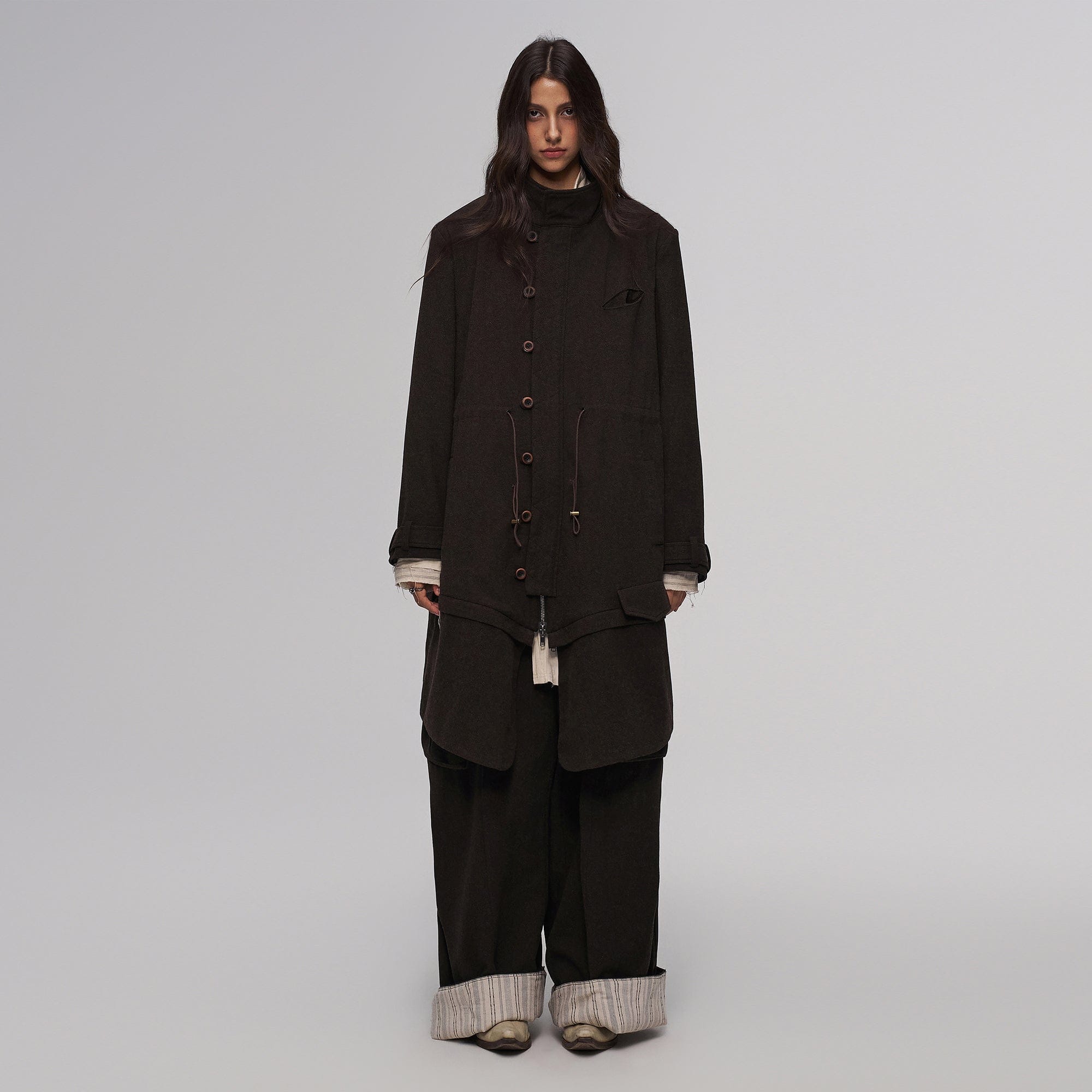 ILNya Nieternite Nifutur Detachable Down-Lined Wool-Blend Modular Parka